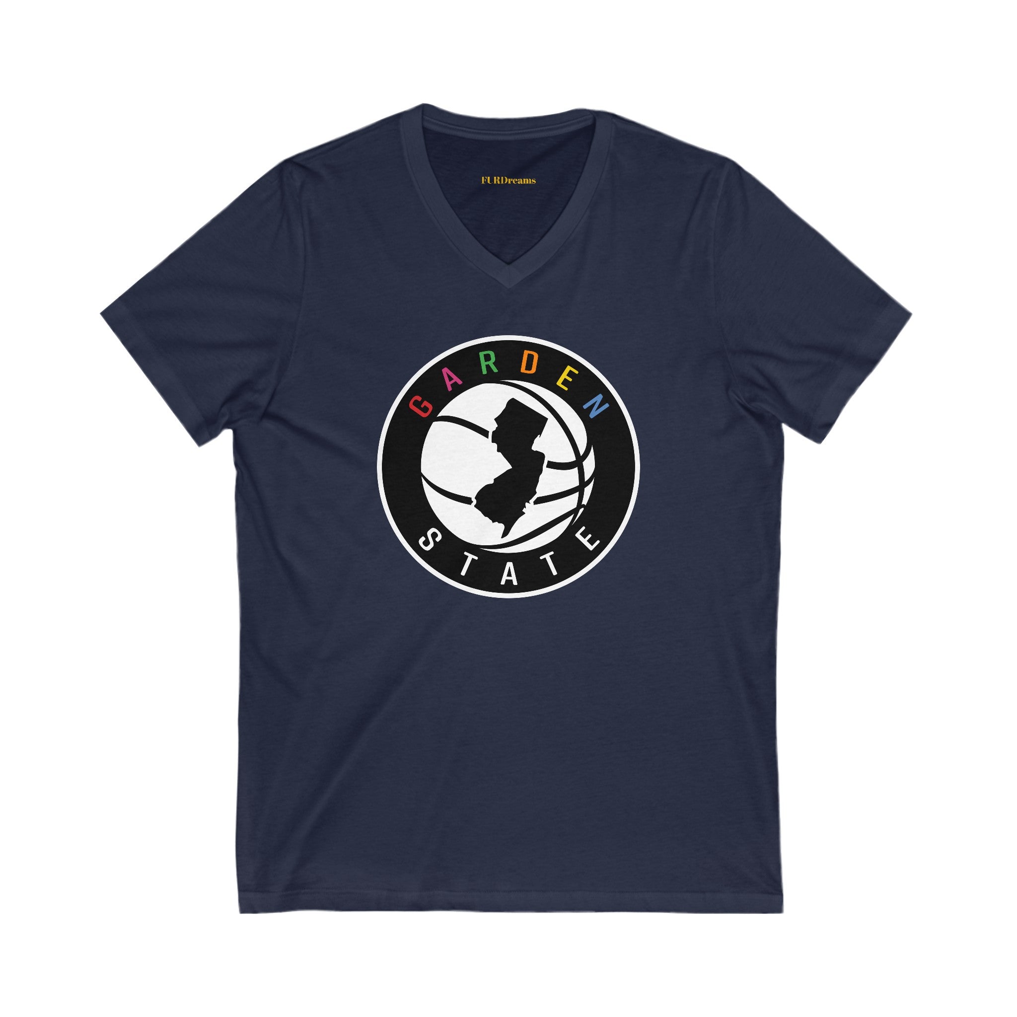 FURDreams NBA “EWR” I Unisex Jersey Short Sleeve V-Neck Tee