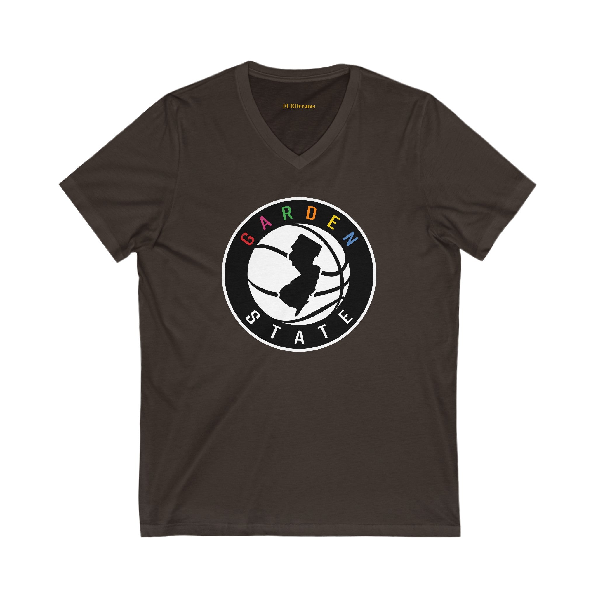 FURDreams NBA “EWR” I Unisex Jersey Short Sleeve V-Neck Tee