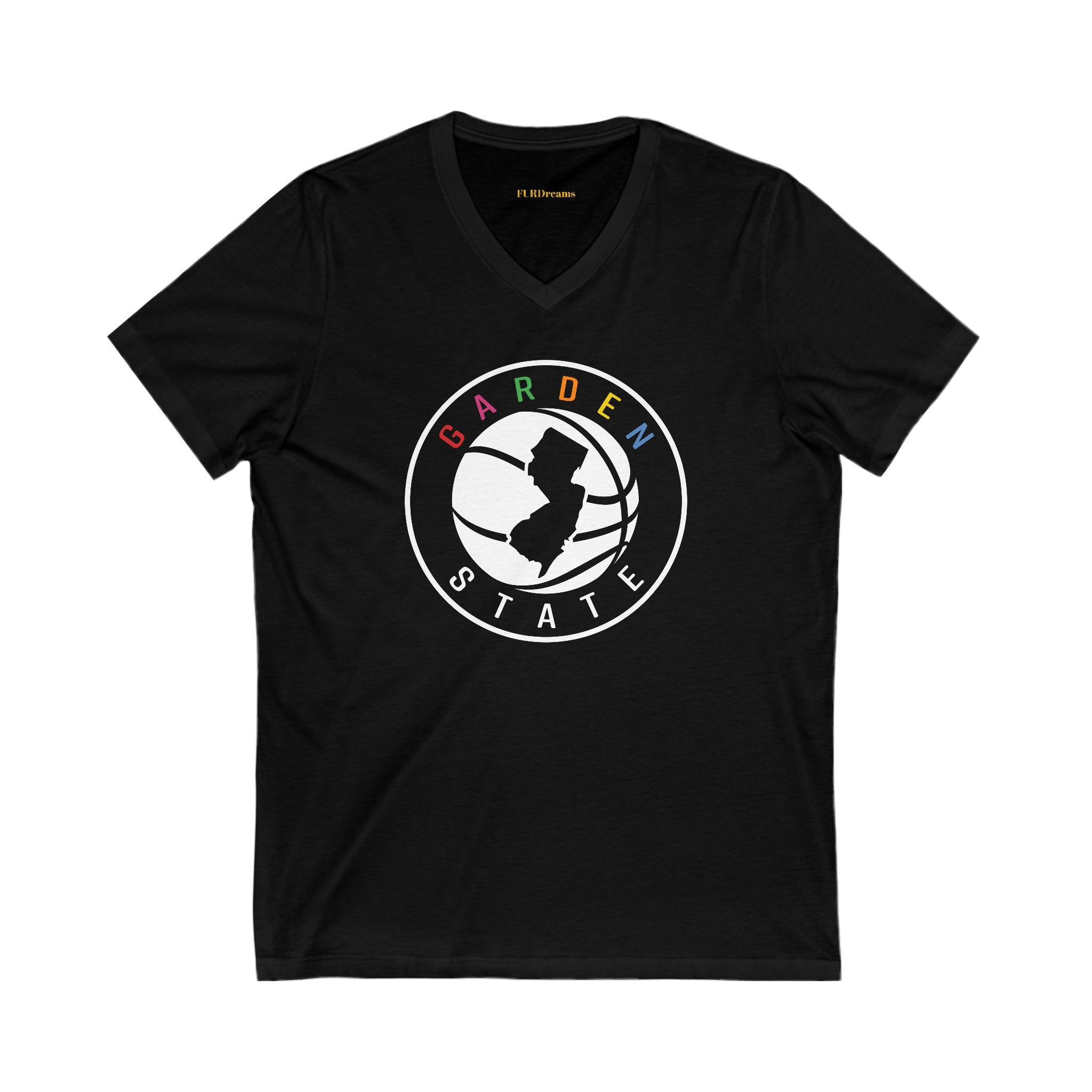 FURDreams NBA “EWR” I Unisex Jersey Short Sleeve V-Neck Tee