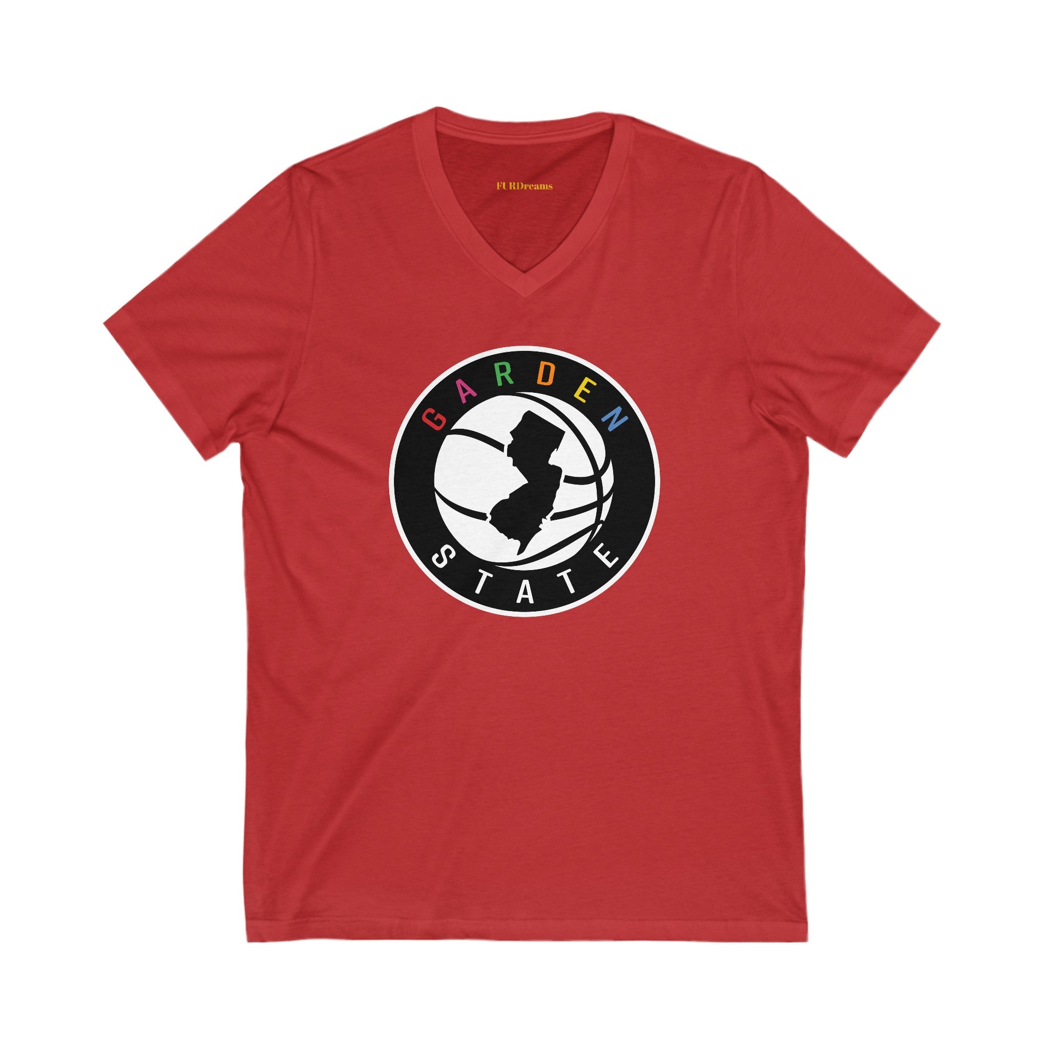 FURDreams NBA “EWR” I Unisex Jersey Short Sleeve V-Neck Tee