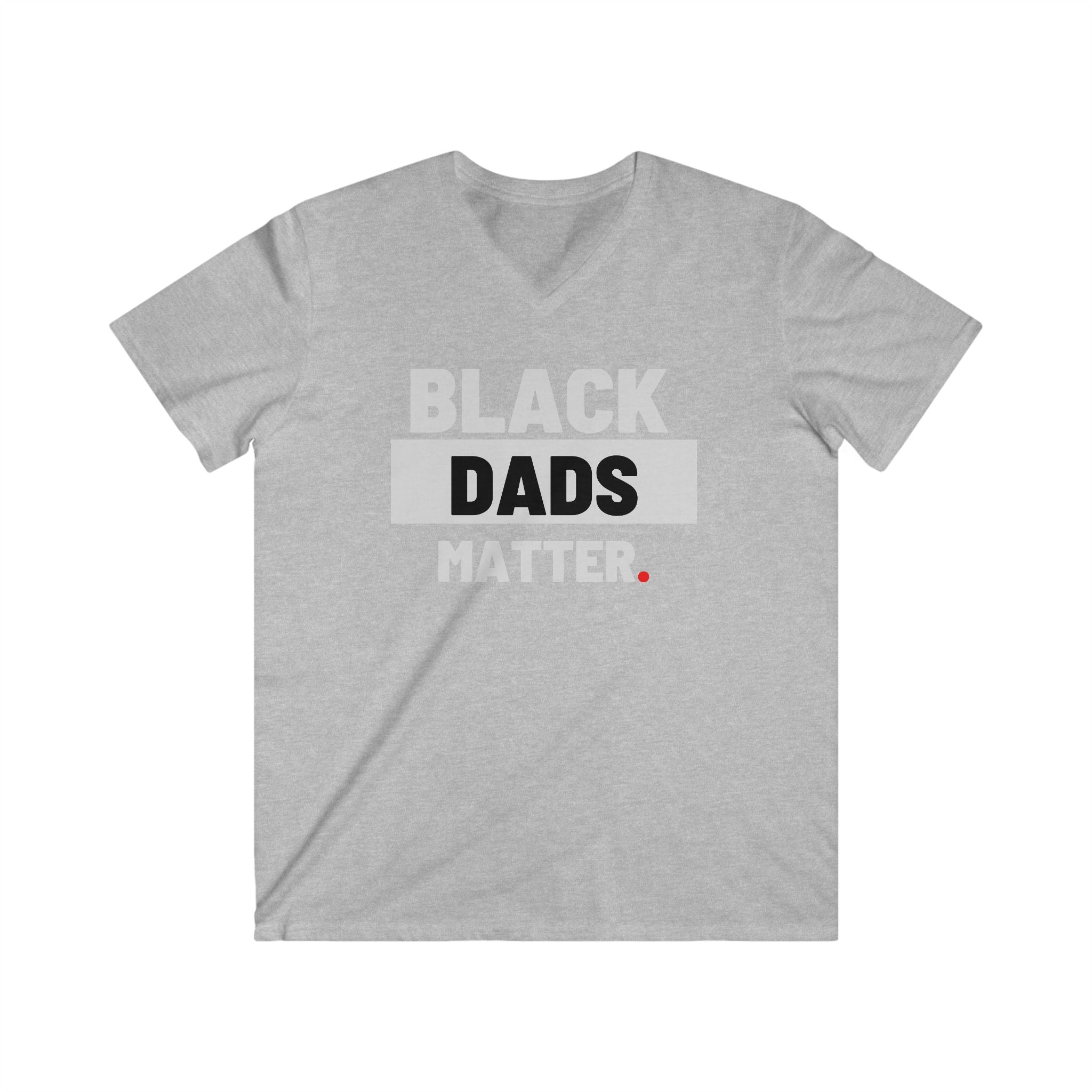 FURDreams Team Originals “Black Dads Matter” II V-Neck Short Sleeve