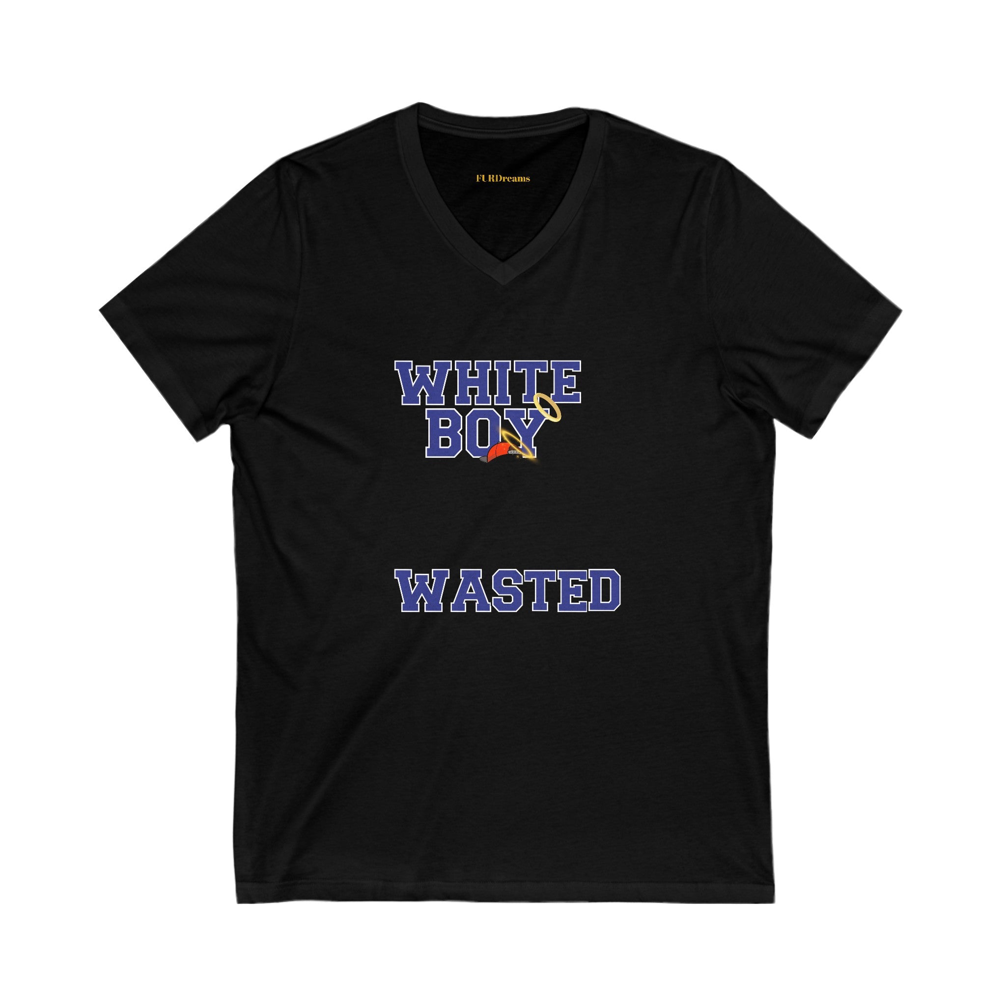 FURDreams Team Originals “WBW” I Unisex Jersey Short Sleeve V-Neck Tee