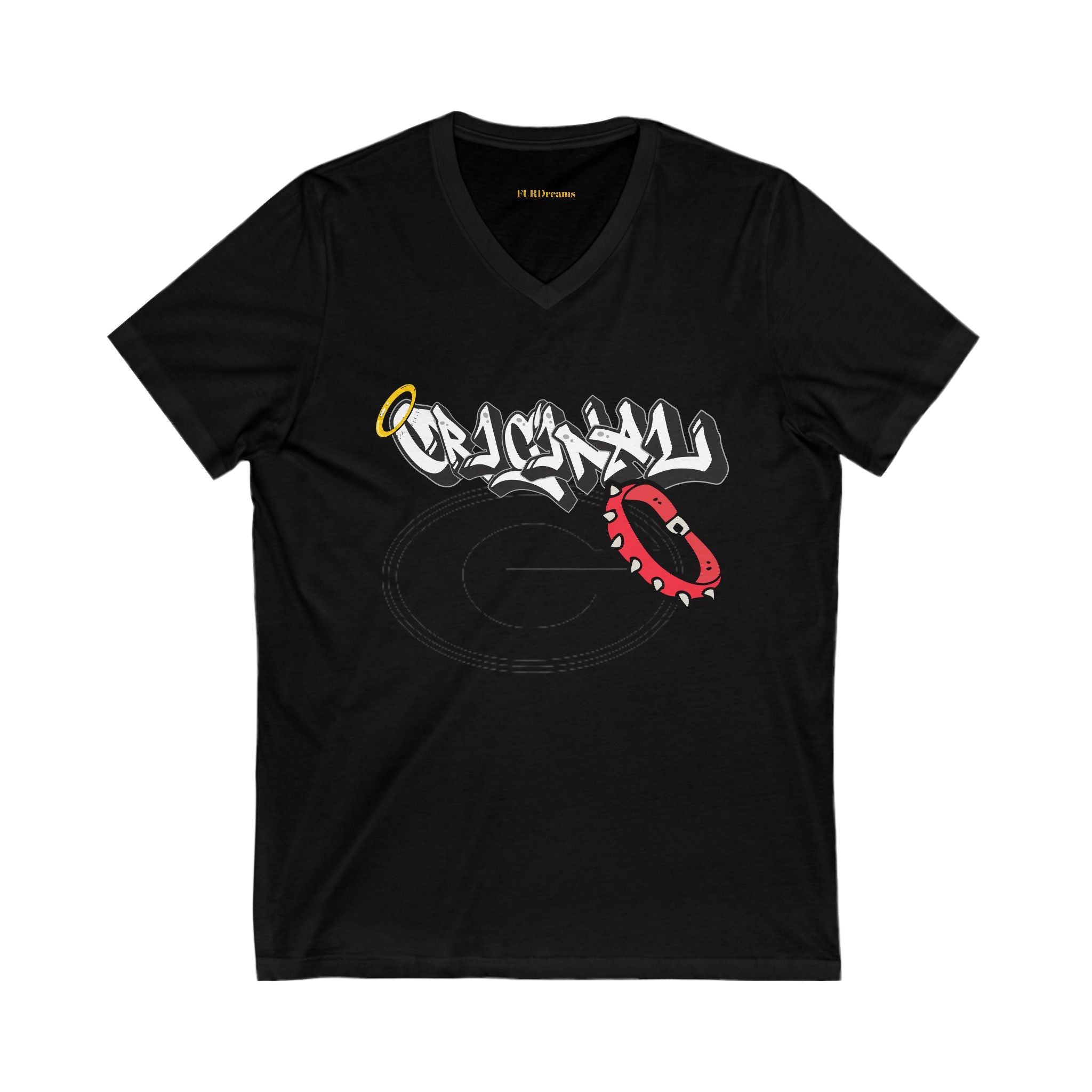 FURDreams NCAA “AIA” I Unisex Jersey Short Sleeve V-Neck Tee