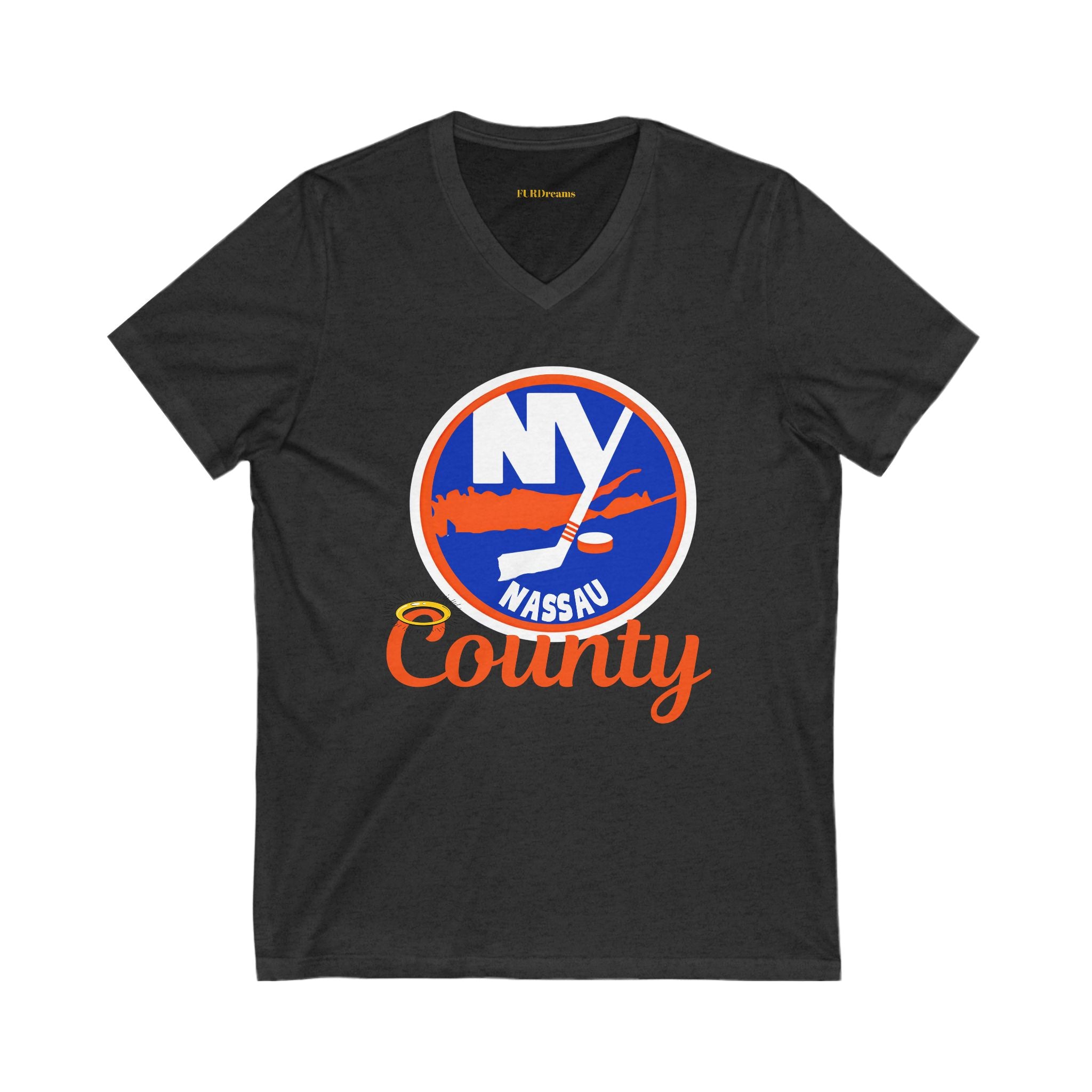 FURDreams NHL “NYC” XXXI Unisex Jersey Short Sleeve V-Neck Tee