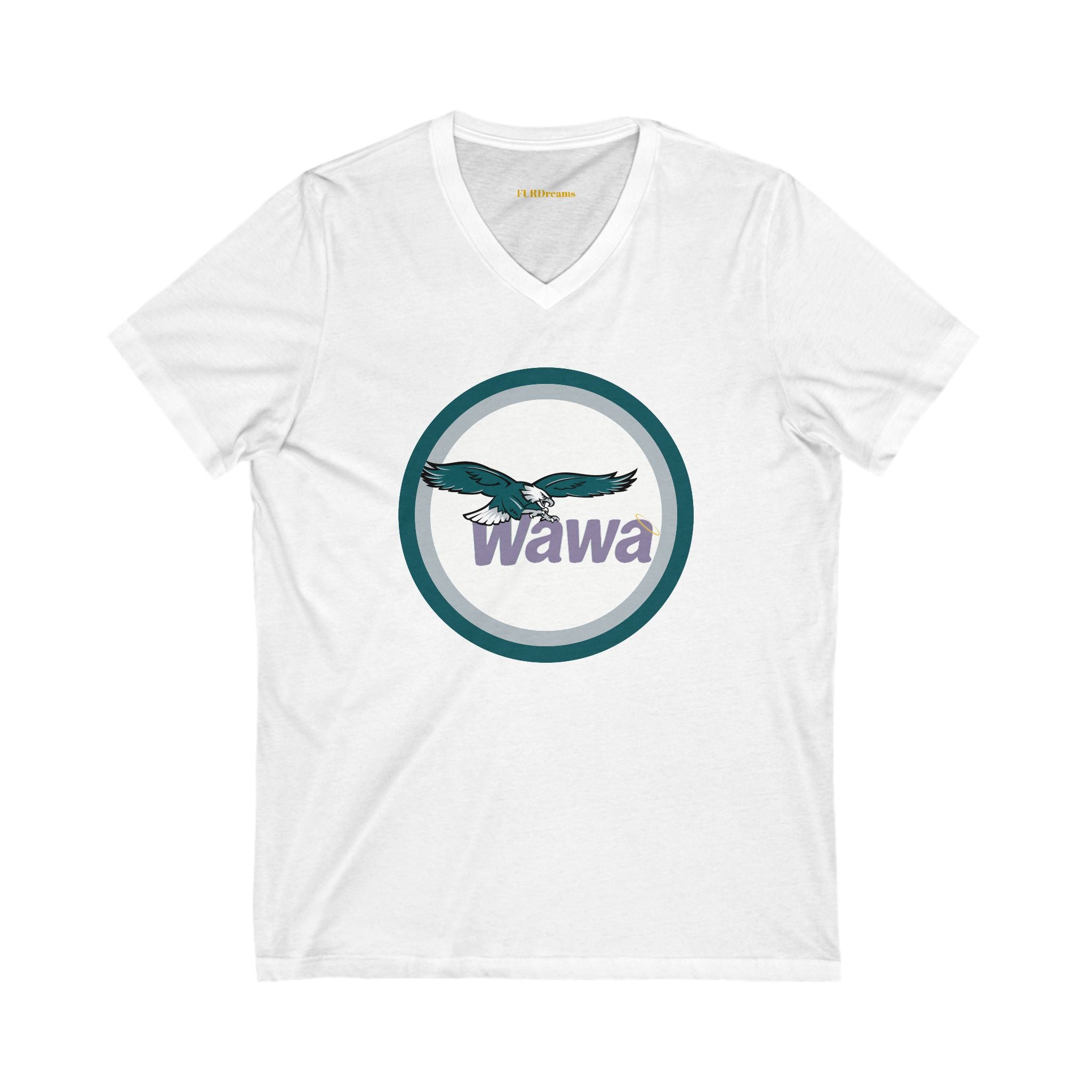 FURDreams NFL “PHL” I Unisex Jersey Short Sleeve V-Neck Tee
