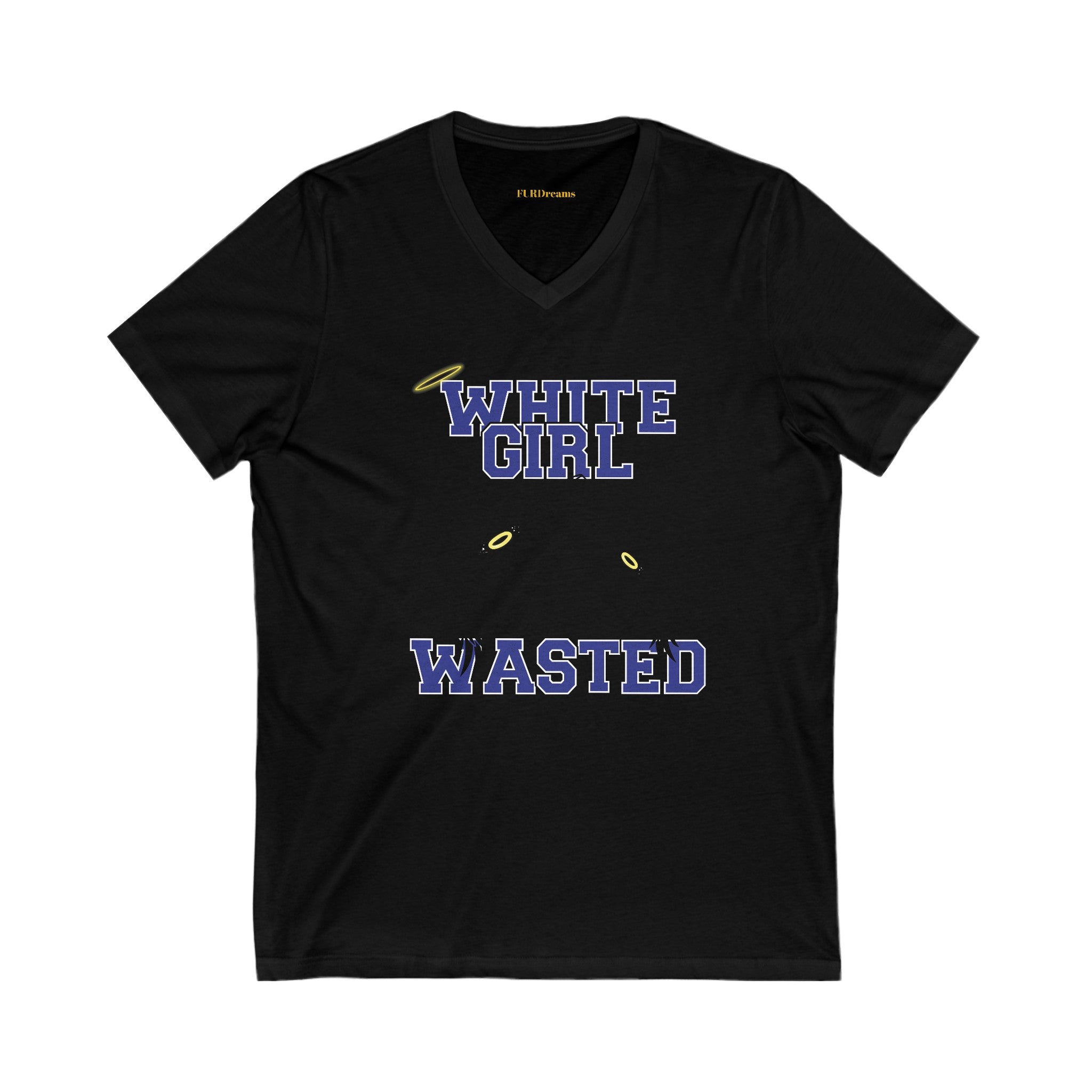 FURDreams Team Originals “WGW” I Unisex Jersey Short Sleeve V-Neck Tee