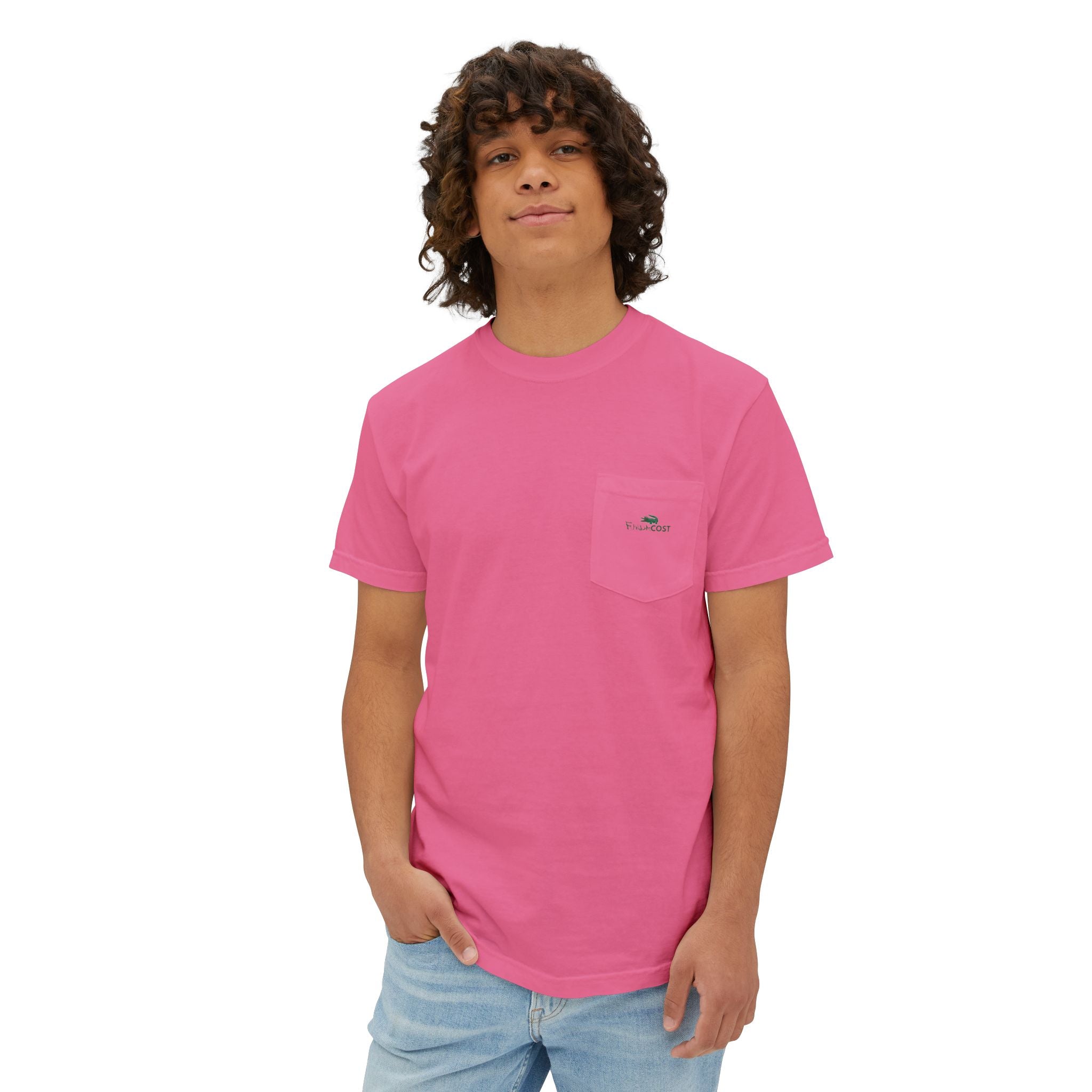 FURDREAMS Originals “FUKDACOST” Unisex Garment-Dyed Pocket T-Shirt