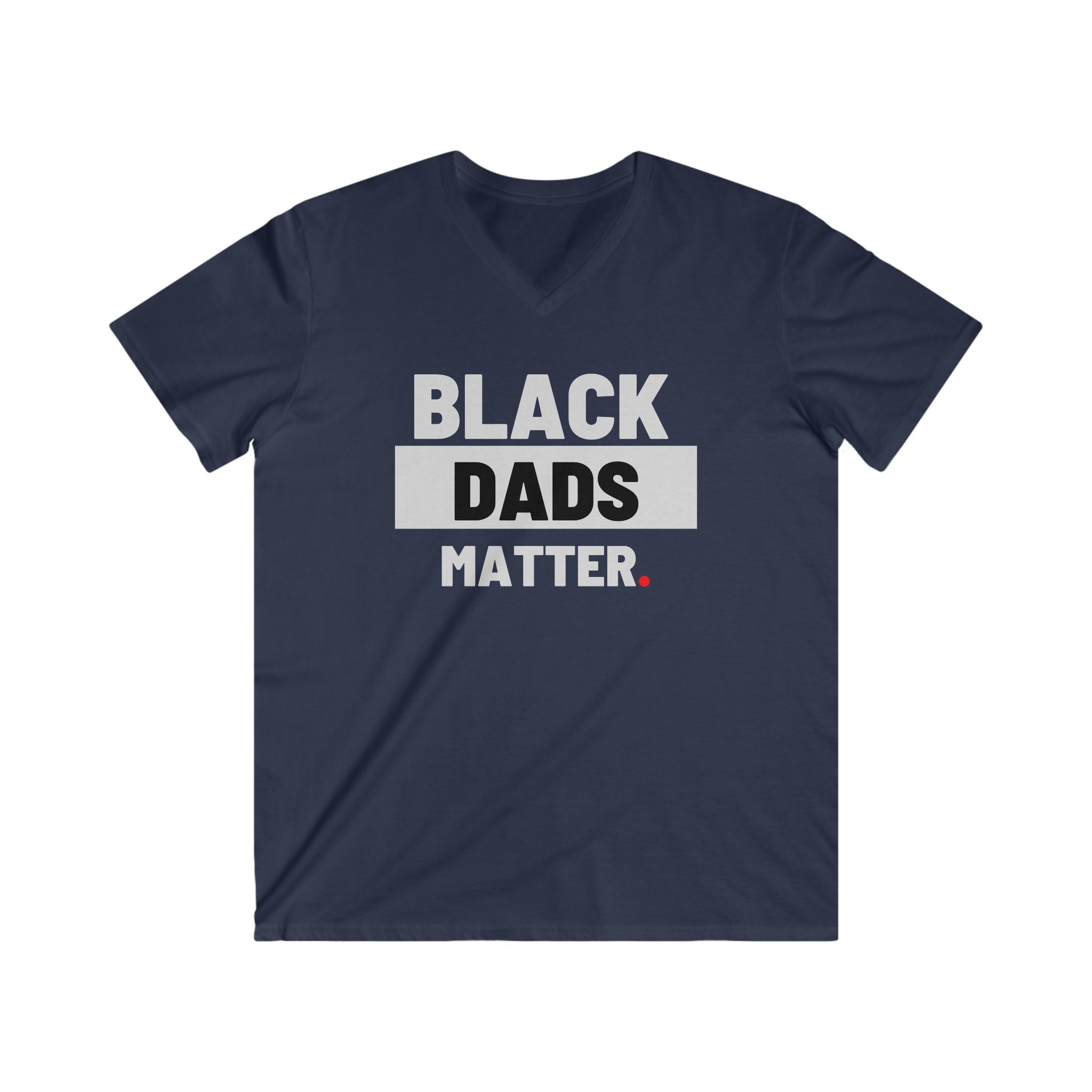 FURDreams Team Originals “Black Dads Matter” II V-Neck Short Sleeve