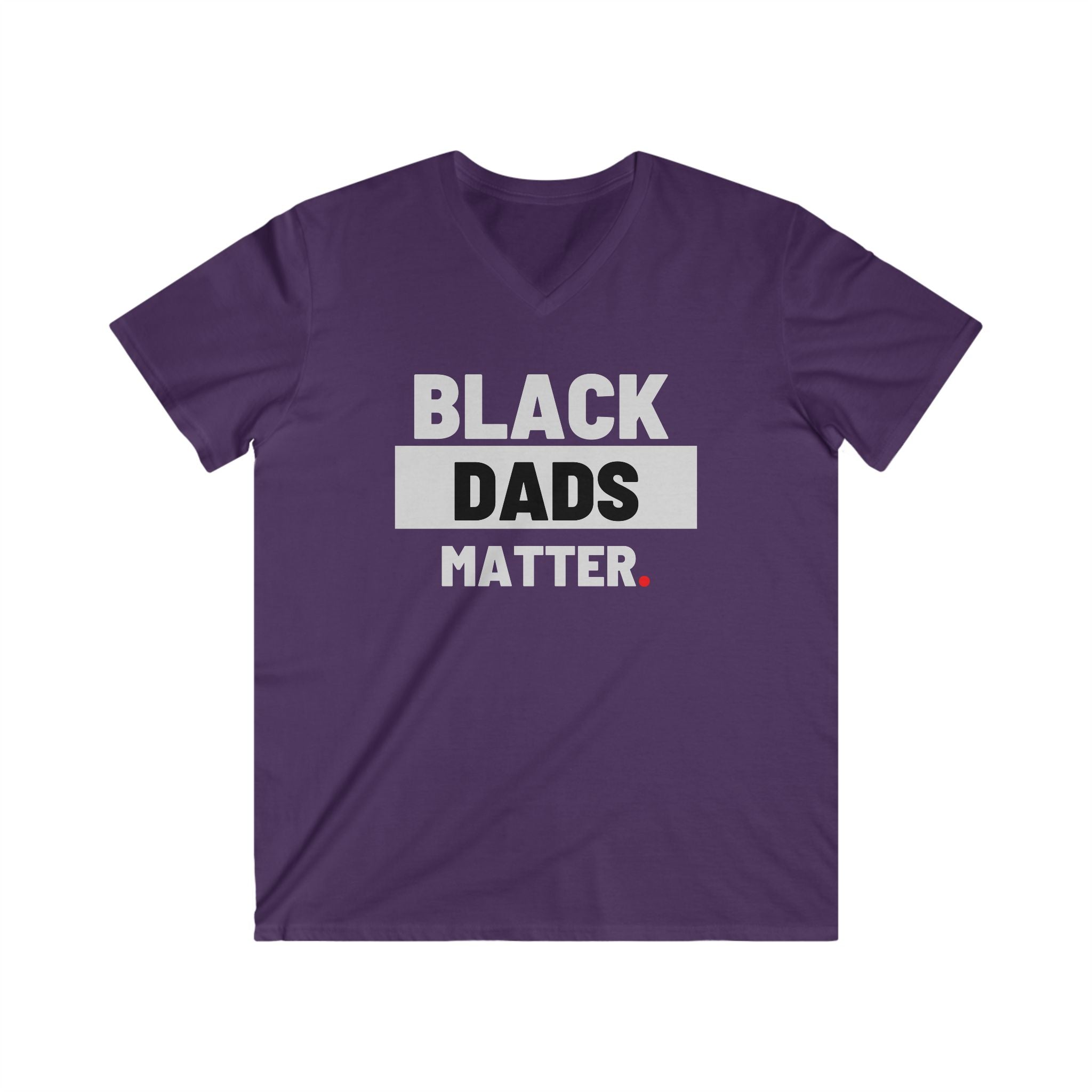 FURDreams Team Originals “Black Dads Matter” II V-Neck Short Sleeve