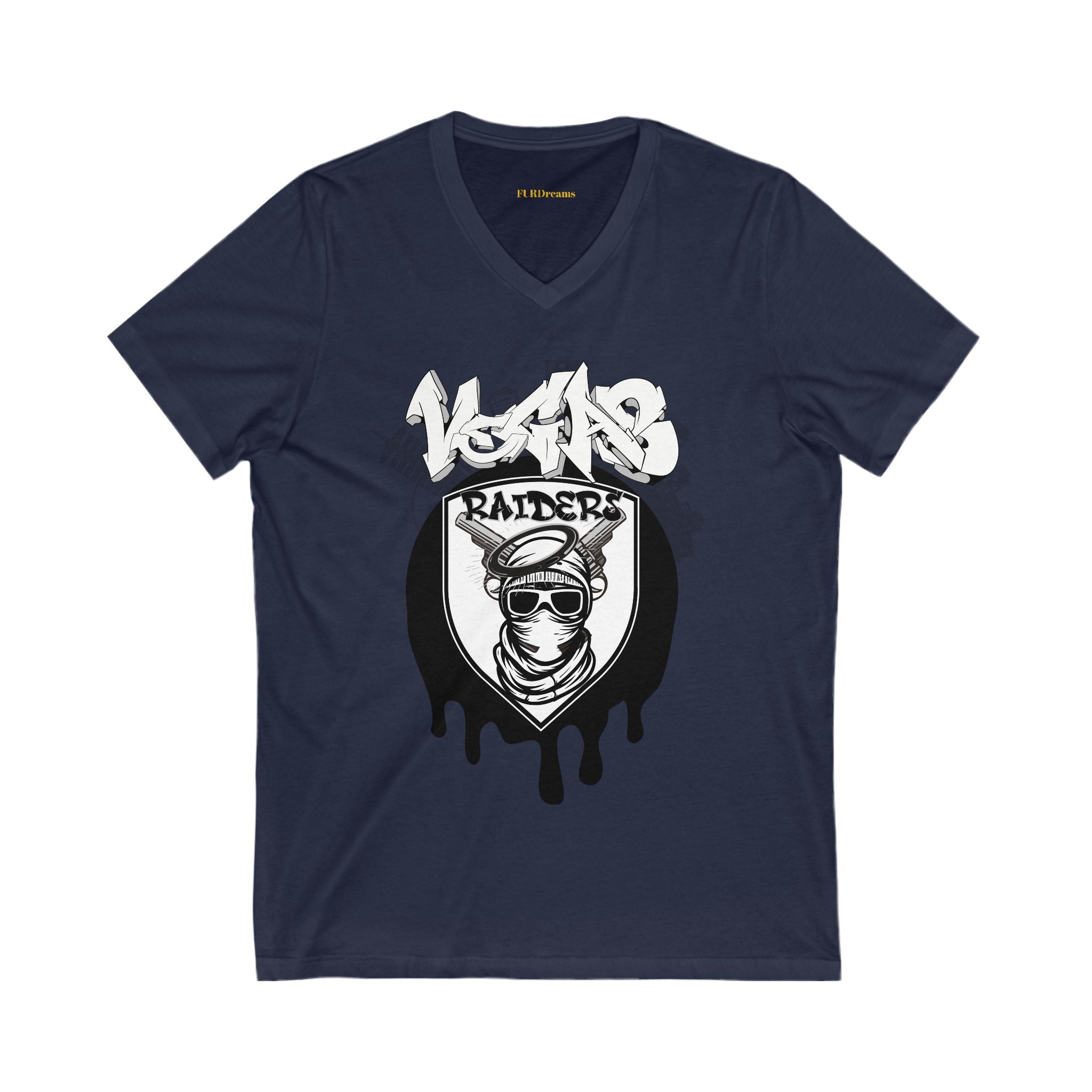 FURDreams NFL “LVS” IV Unisex Jersey Short Sleeve V-Neck Tee