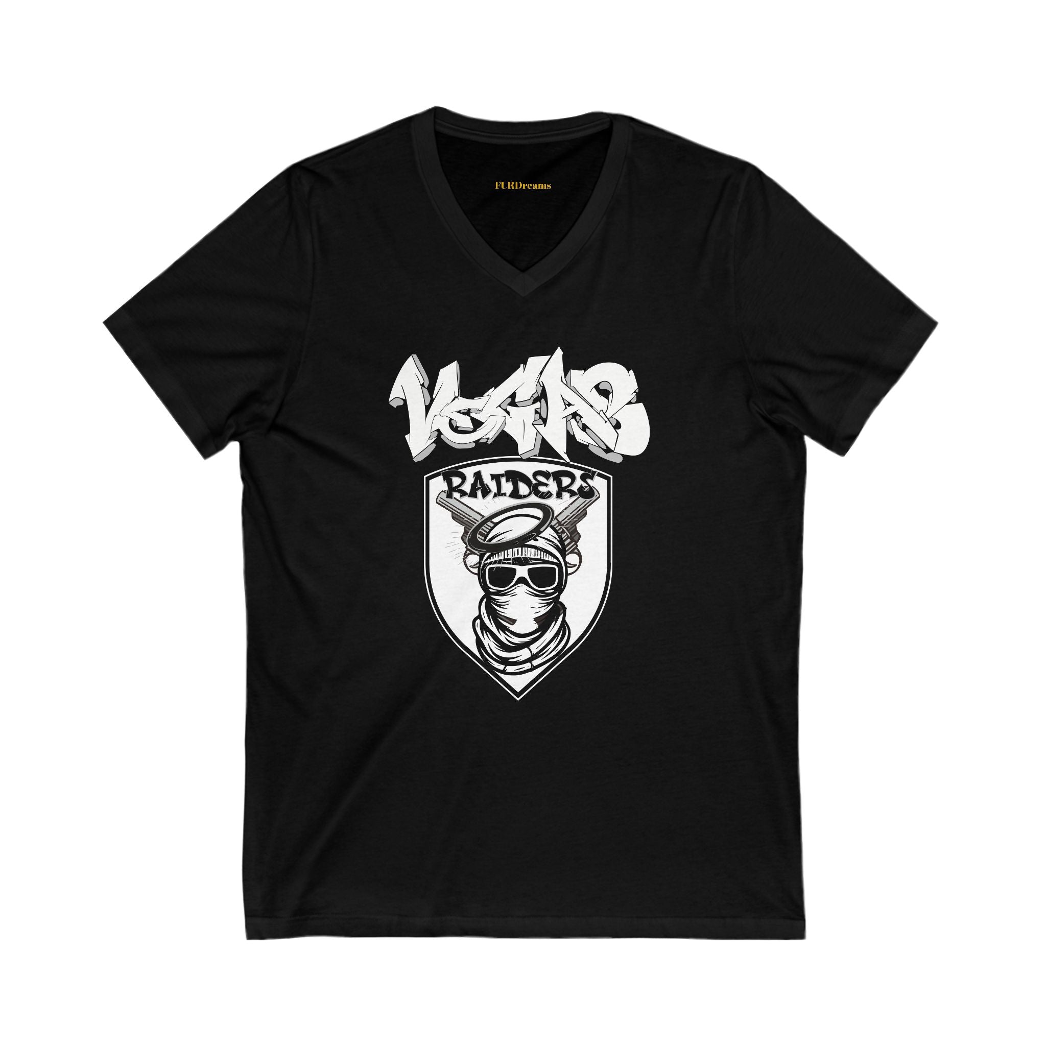 FURDreams NFL “LVS” IV Unisex Jersey Short Sleeve V-Neck Tee