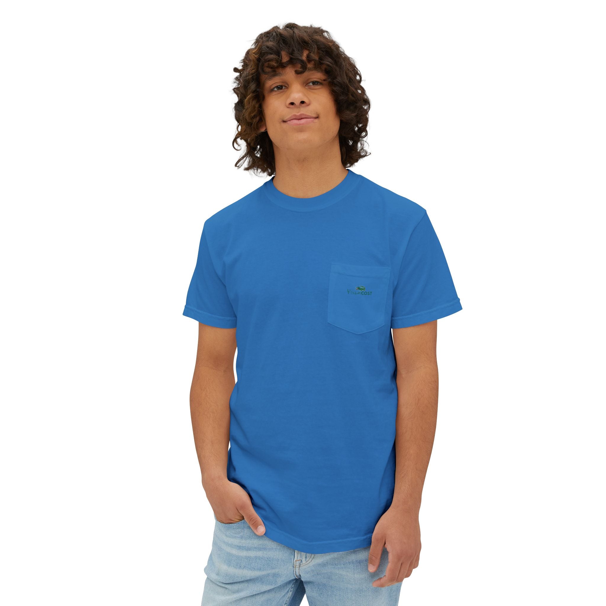 FURDREAMS Originals “FUKDACOST” Unisex Garment-Dyed Pocket T-Shirt