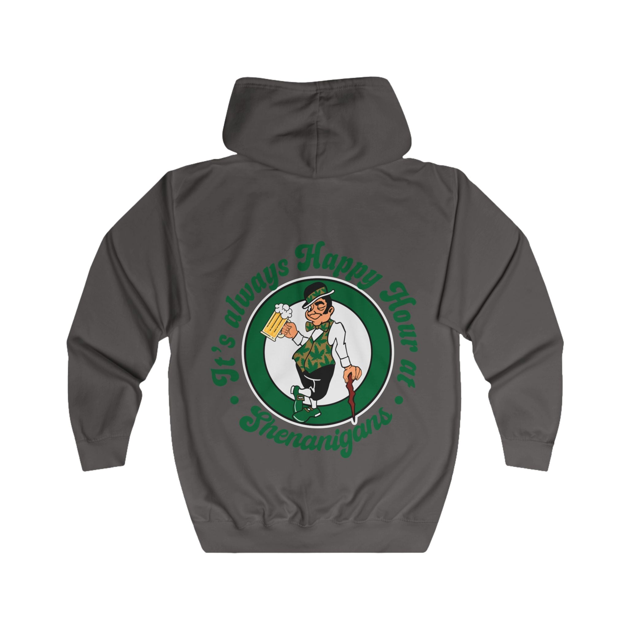 FURDREAMS NBA ”BOS” II Unisex Full-zip hooded Sweatshirt.