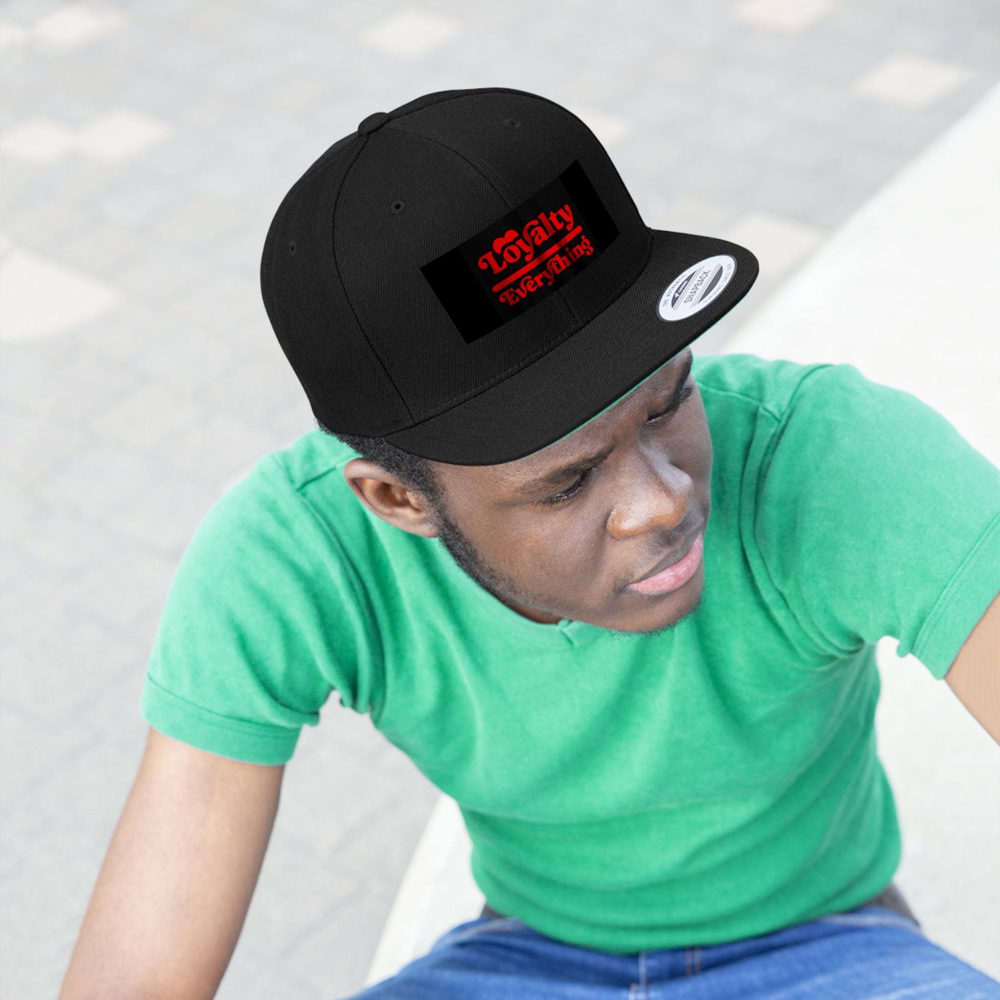 "Loyalty" Flat Bill Hat