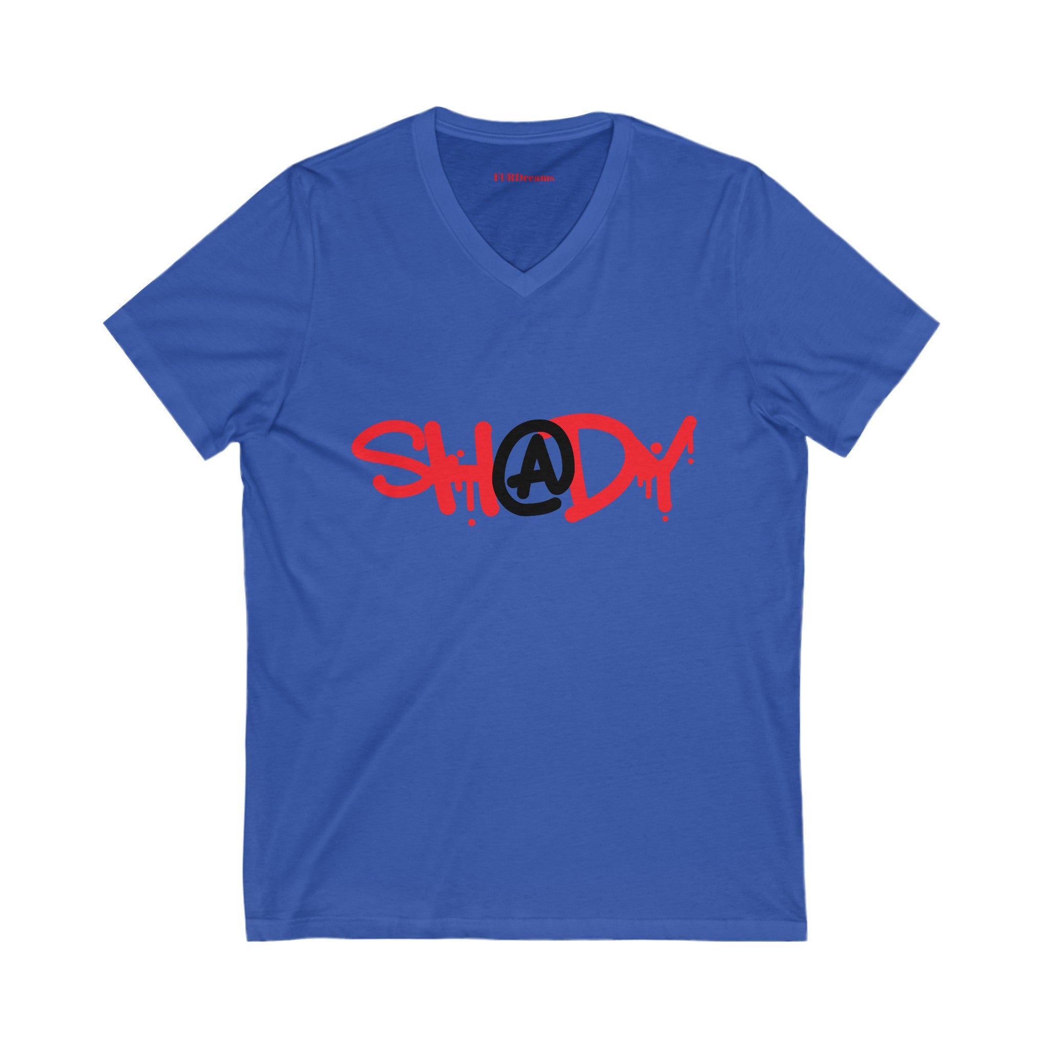 FURDreams Team Original “Original SHADY” Unisex Jersey Short Sleeve V-Neck Tee by B. Rothstein