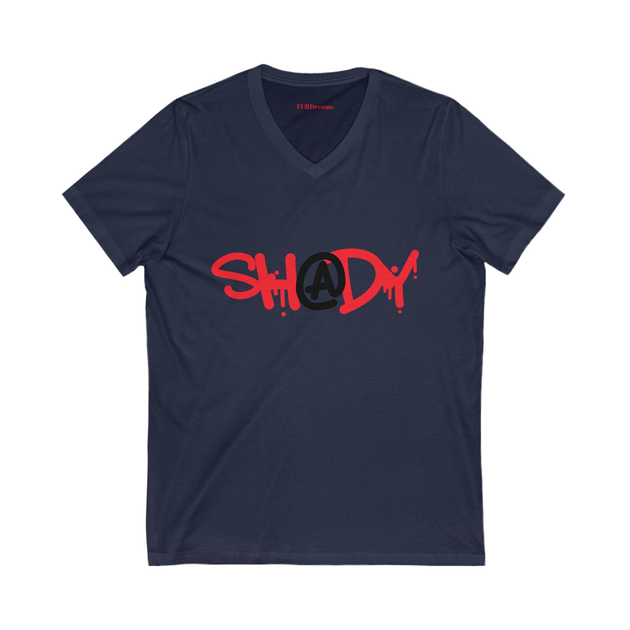 FURDreams Team Original “Original SHADY” Unisex Jersey Short Sleeve V-Neck Tee by B. Rothstein