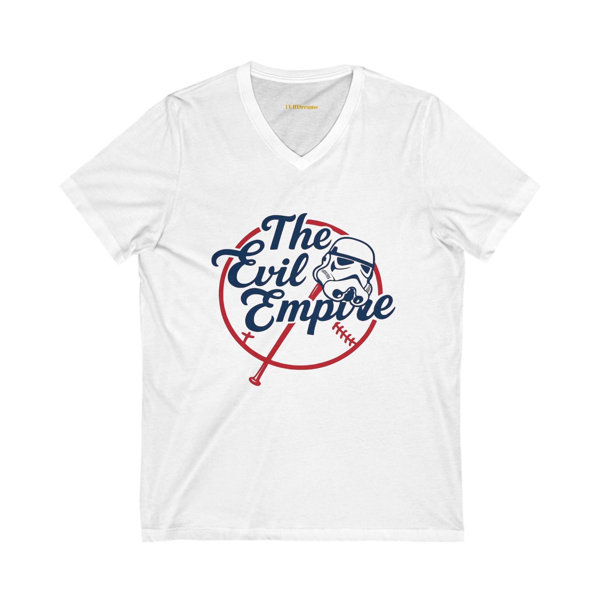 FURDreams MLB “NYC” XXX Unisex Jersey Short Sleeve V-Neck Tee