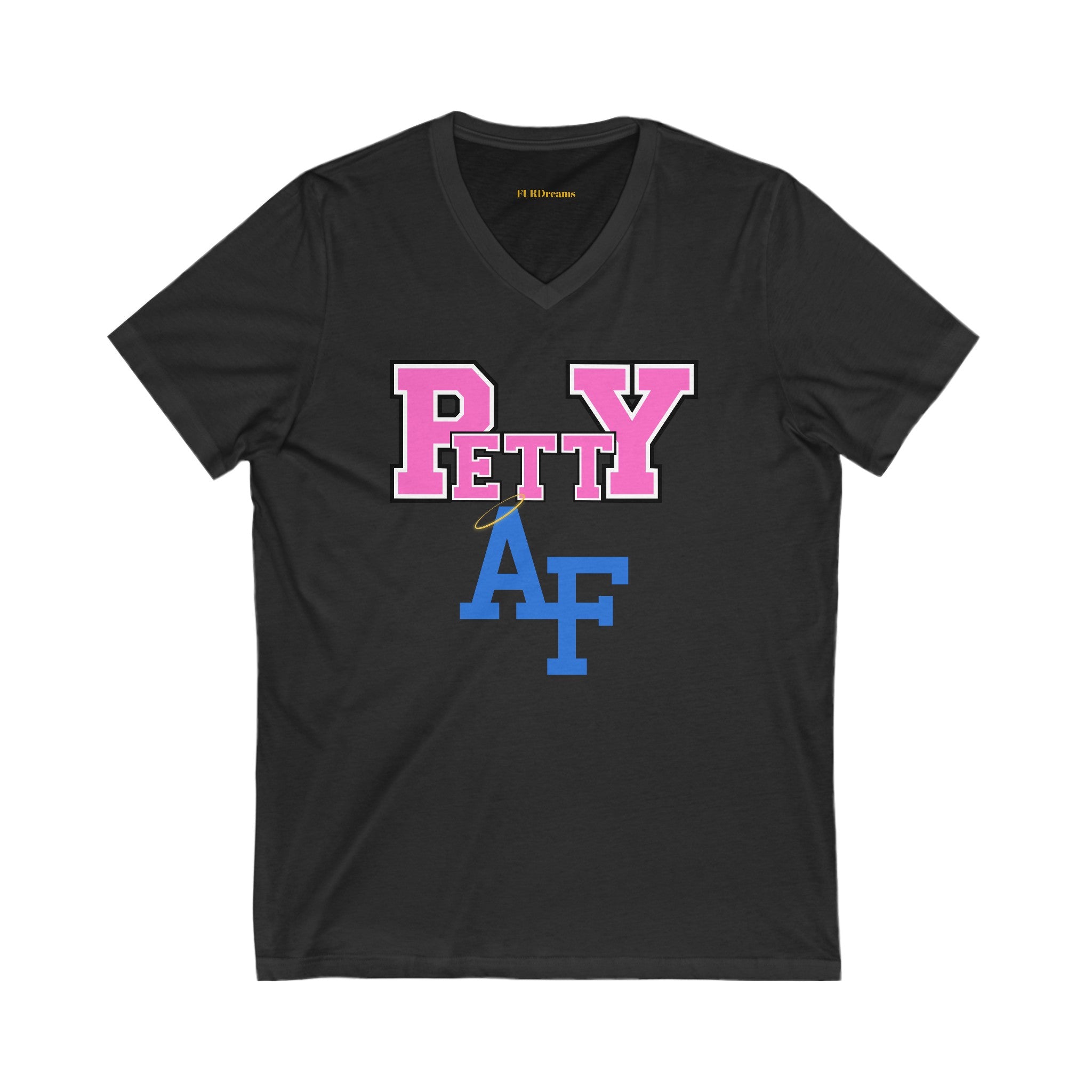 FURDreams NCAA “DIA” I Special Pink Edition Unisex Jersey Short Sleeve V-Neck Tee