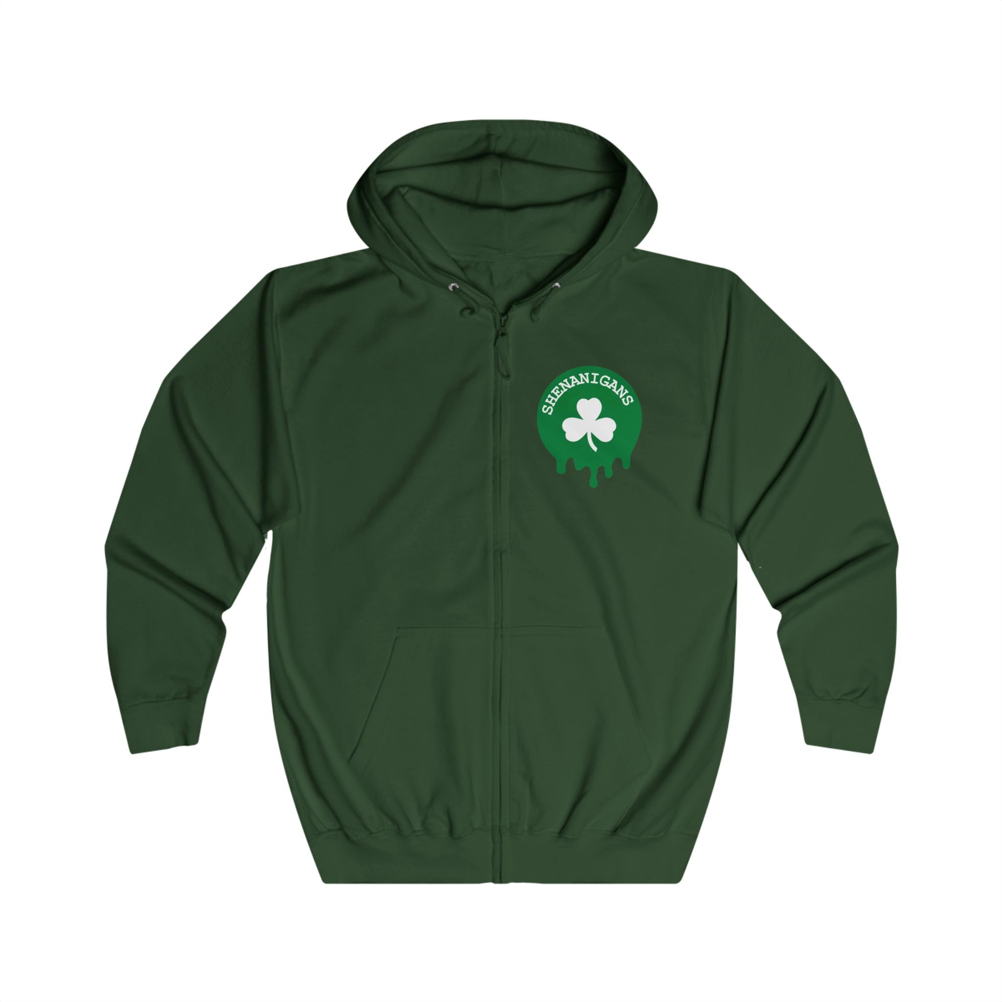 FURDREAMS NBA ”BOS” II Unisex Full-zip hooded Sweatshirt.