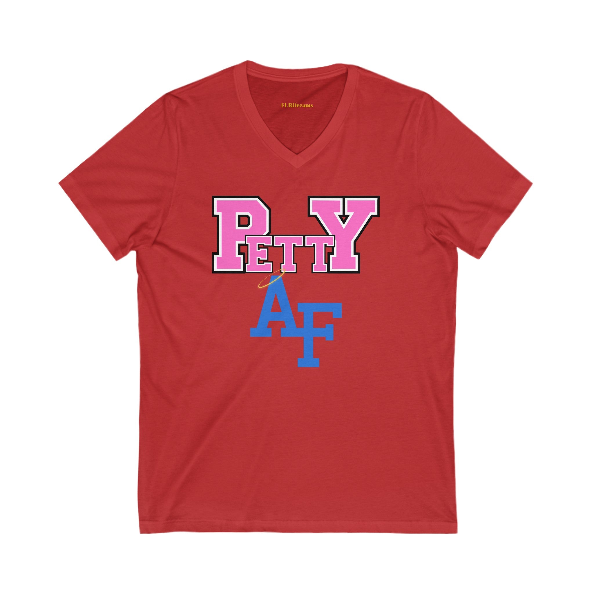 FURDreams NCAA “DIA” I Special Pink Edition Unisex Jersey Short Sleeve V-Neck Tee