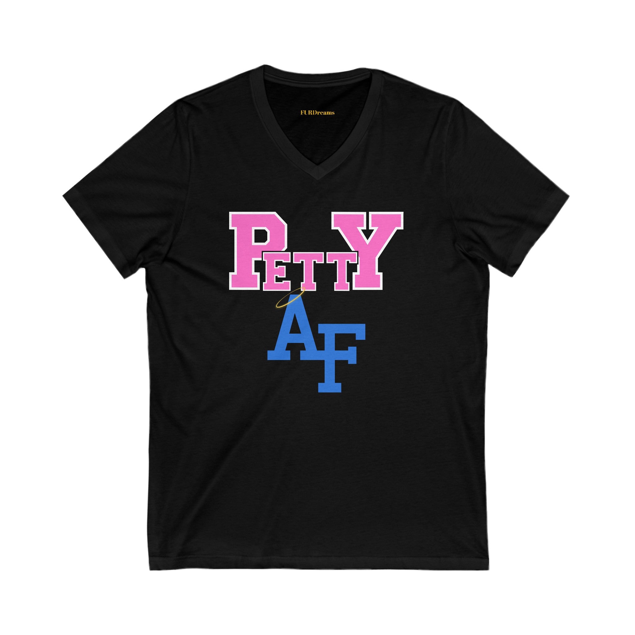 FURDreams NCAA “DIA” I Special Pink Edition Unisex Jersey Short Sleeve V-Neck Tee