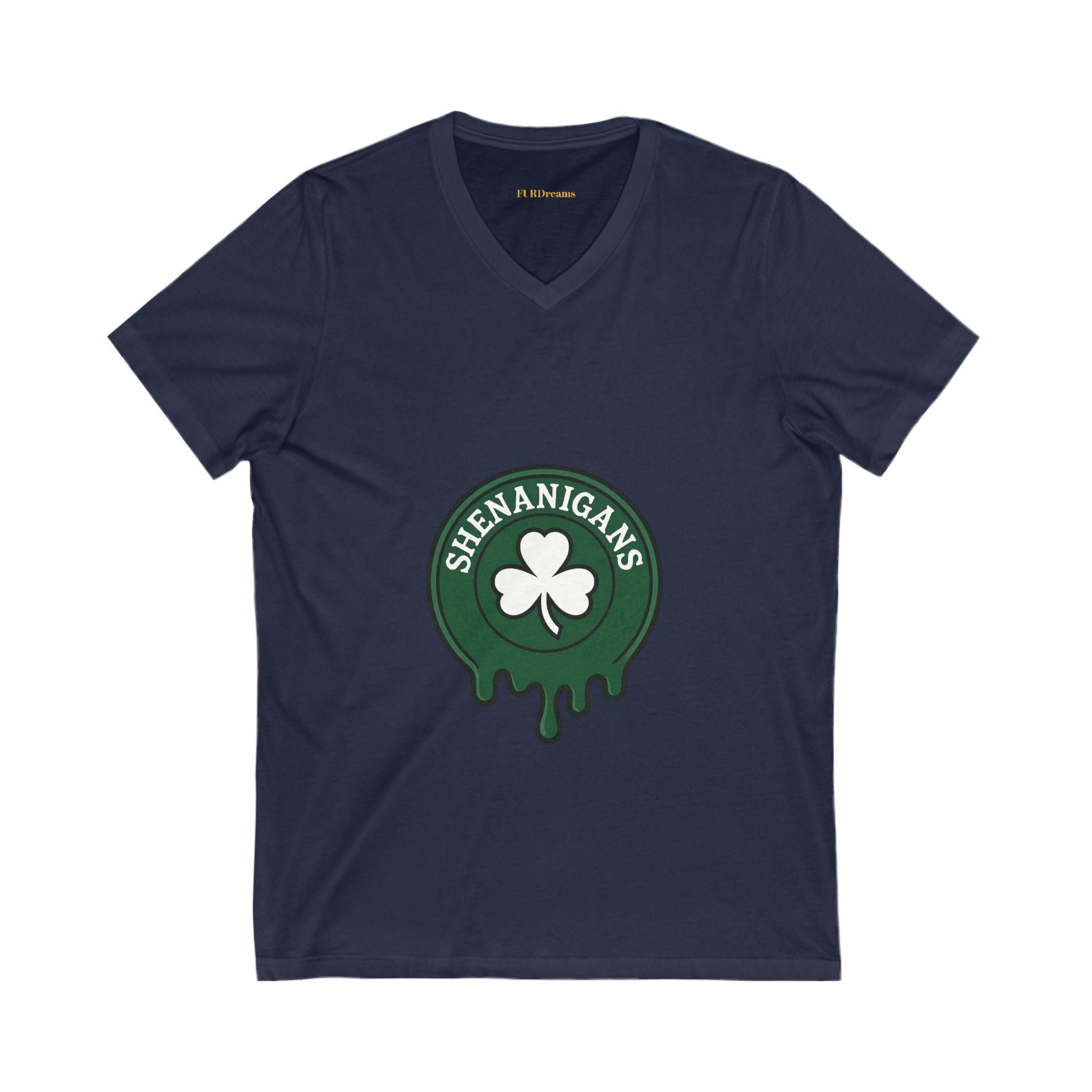 FURDreams NBA “BOS” VIII Unisex Jersey Short Sleeve V-Neck Tee