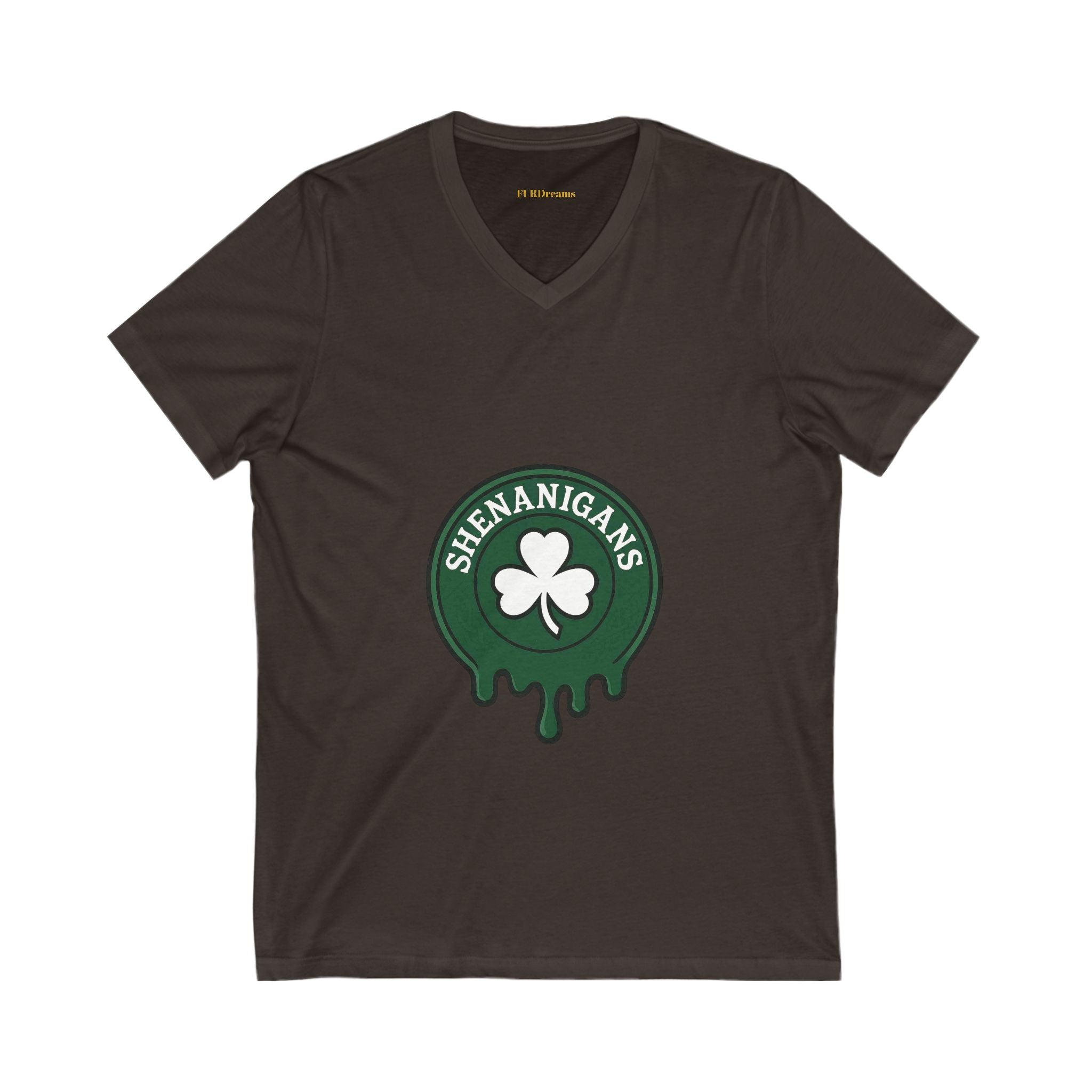 FURDreams NBA “BOS” VIII Unisex Jersey Short Sleeve V-Neck Tee