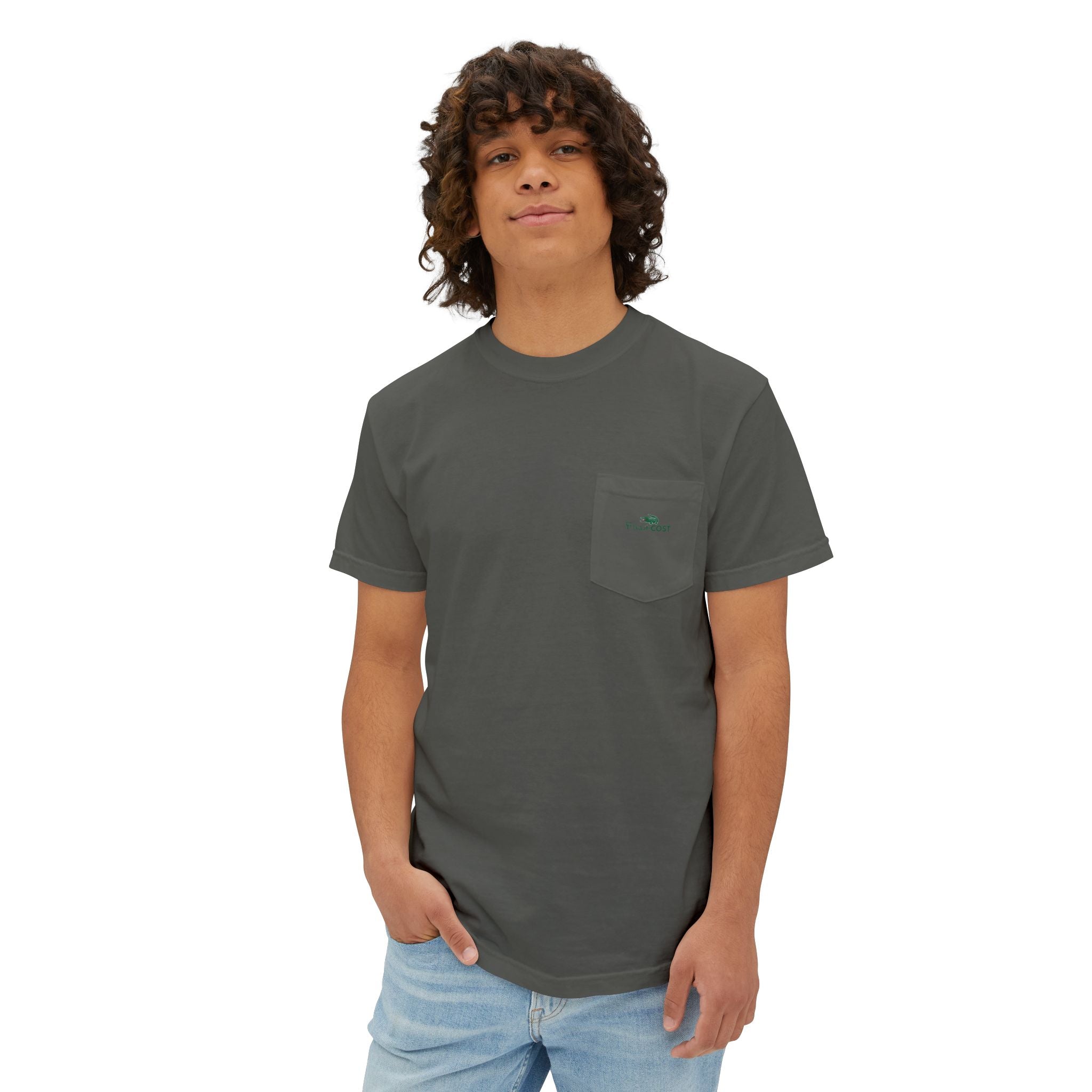 FURDREAMS Originals “FUKDACOST” Unisex Garment-Dyed Pocket T-Shirt