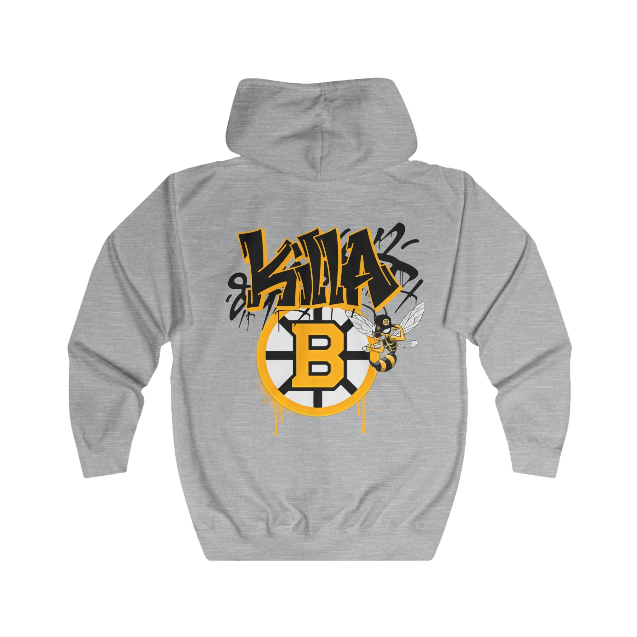 FURDREAMS NHL ”BOS” XI Unisex Full-zip Sweatshirt