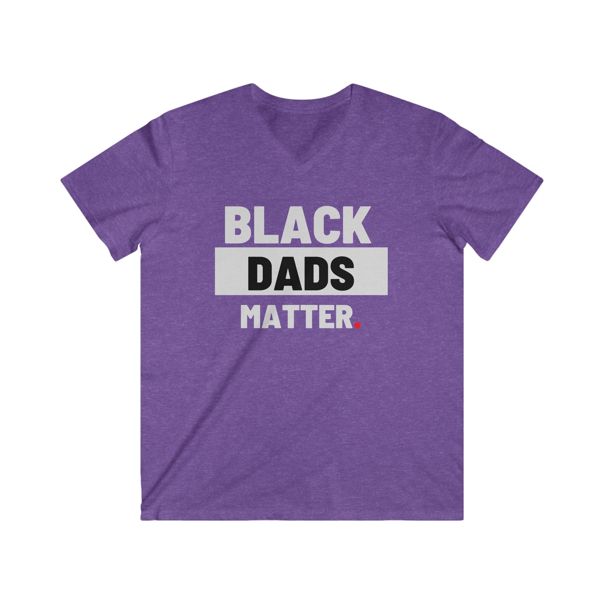 FURDreams Team Originals “Black Dads Matter” II V-Neck Short Sleeve