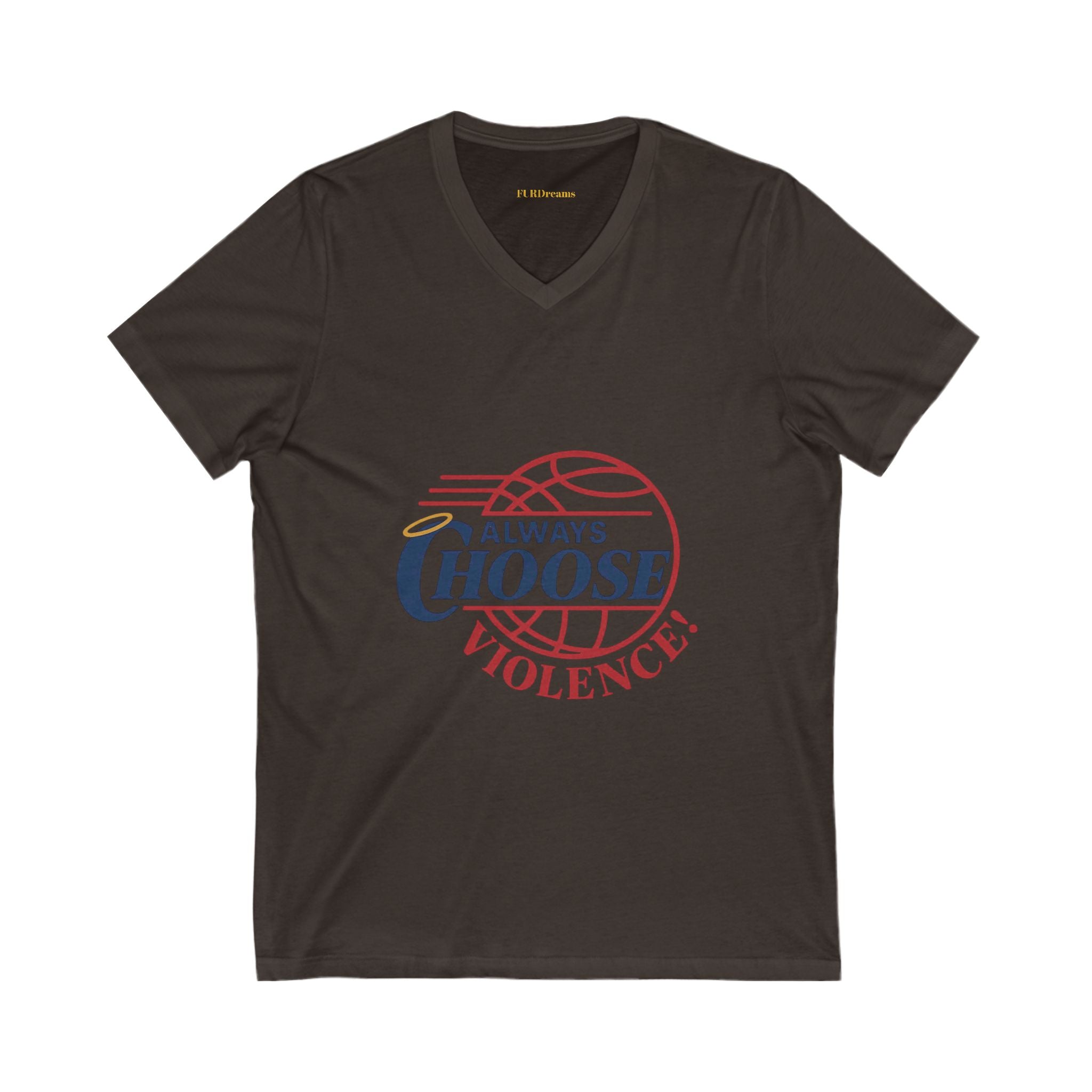 FURDreams NBA “LAX” I Unisex Jersey Short Sleeve V-Neck Tee
