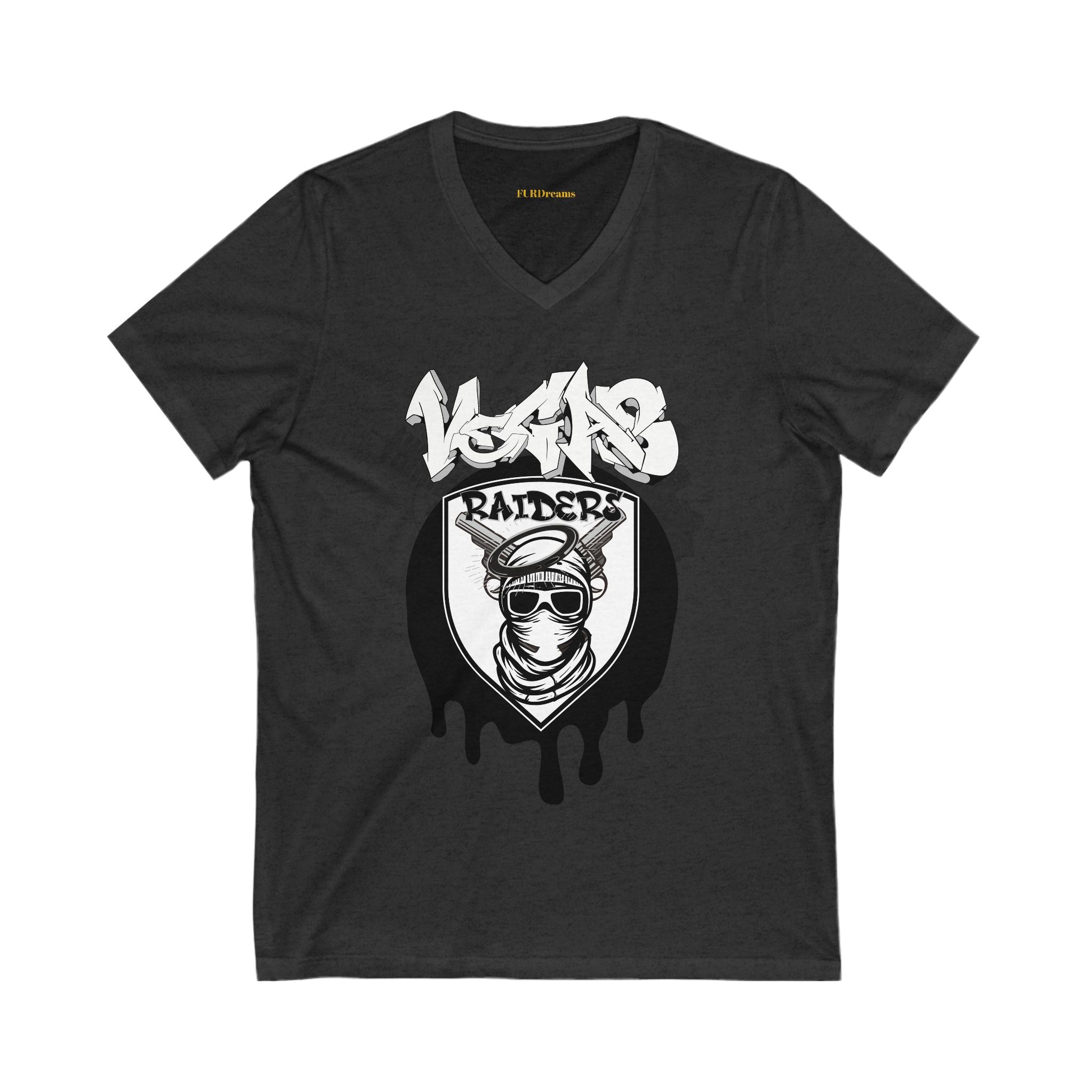 FURDreams NFL “LVS” IV Unisex Jersey Short Sleeve V-Neck Tee
