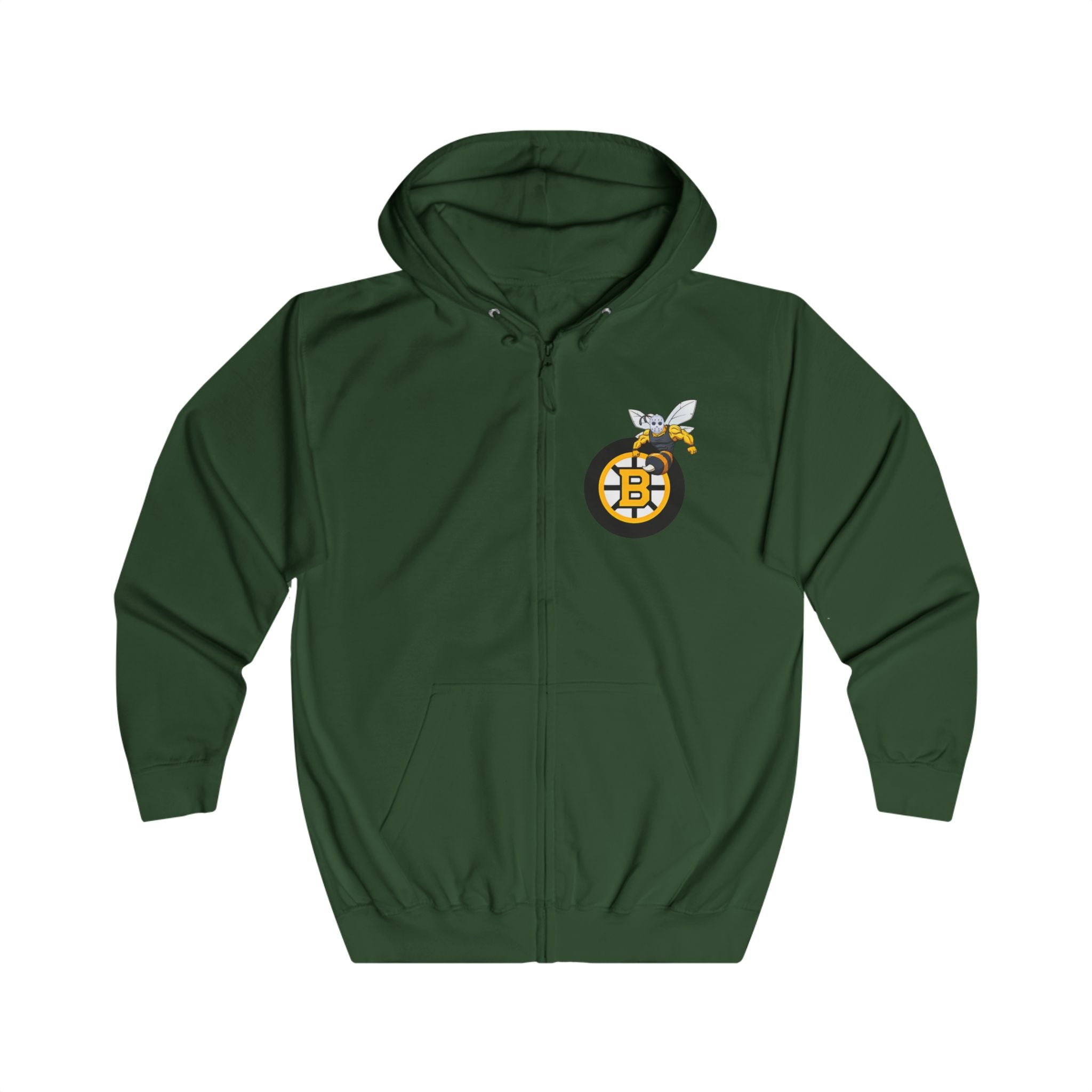FURDREAMS NHL ”BOS” XI Unisex Full-zip Sweatshirt