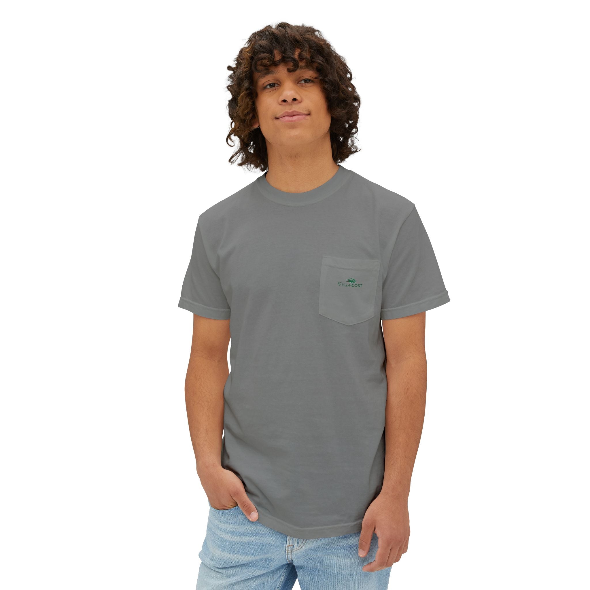 FURDREAMS Originals “FUKDACOST” Unisex Garment-Dyed Pocket T-Shirt