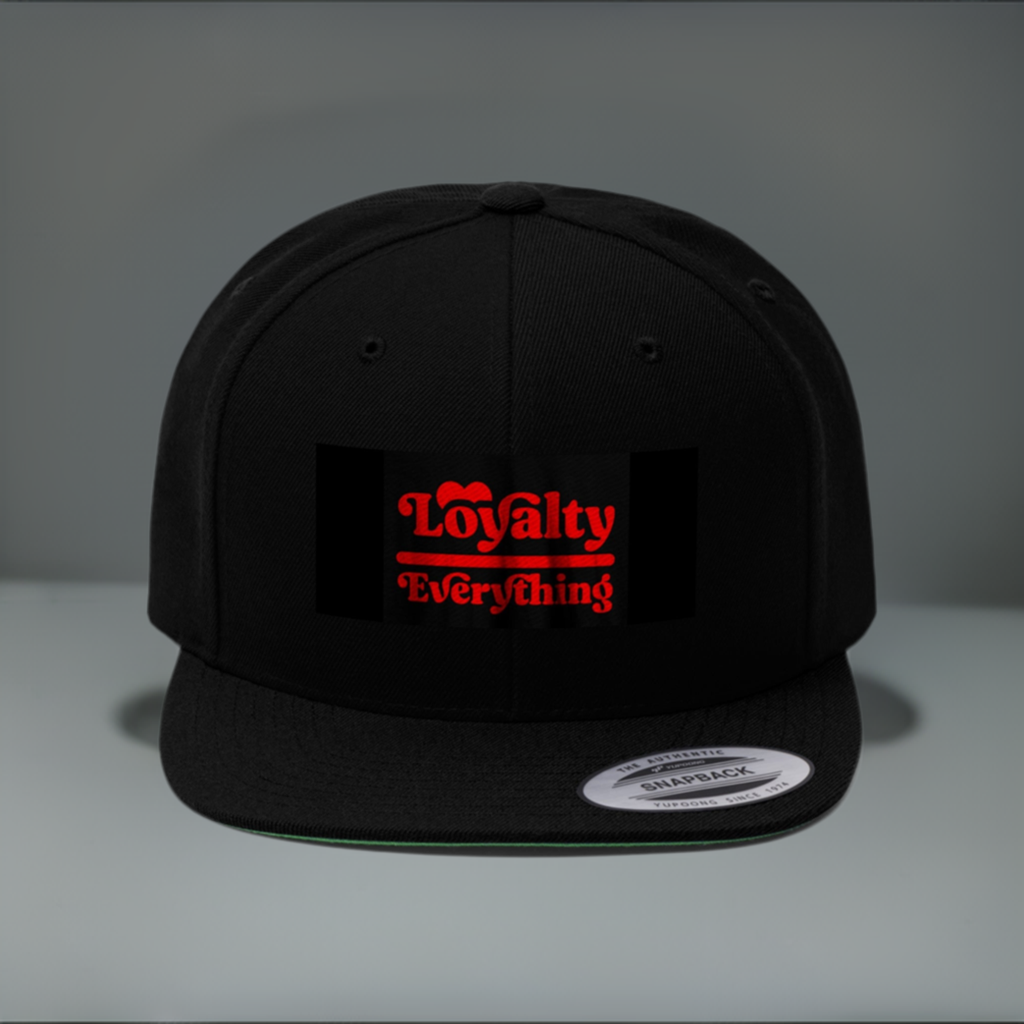 "Loyalty" Flat Bill Hat