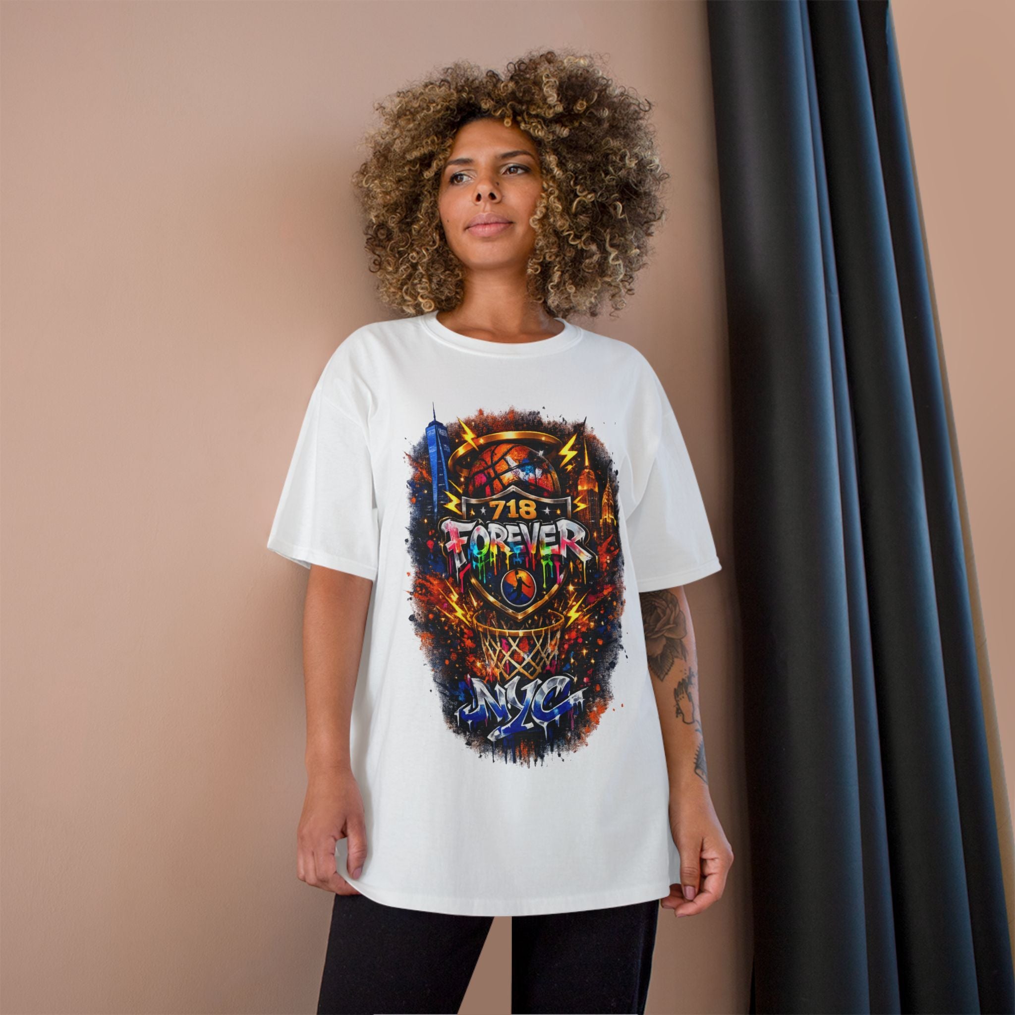 FURDreams “NYC718d” 2026 Championship Graffiti Champion T‑Shirt