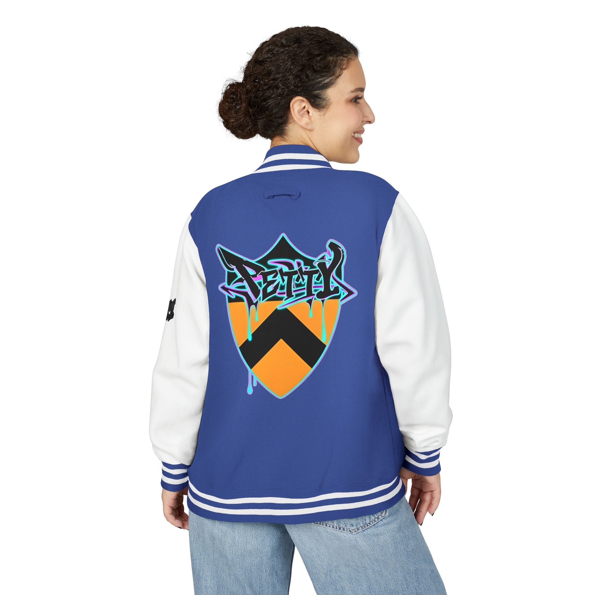 FURDREAMS "EWR" IV Graffiti Shield Letterman Jacket