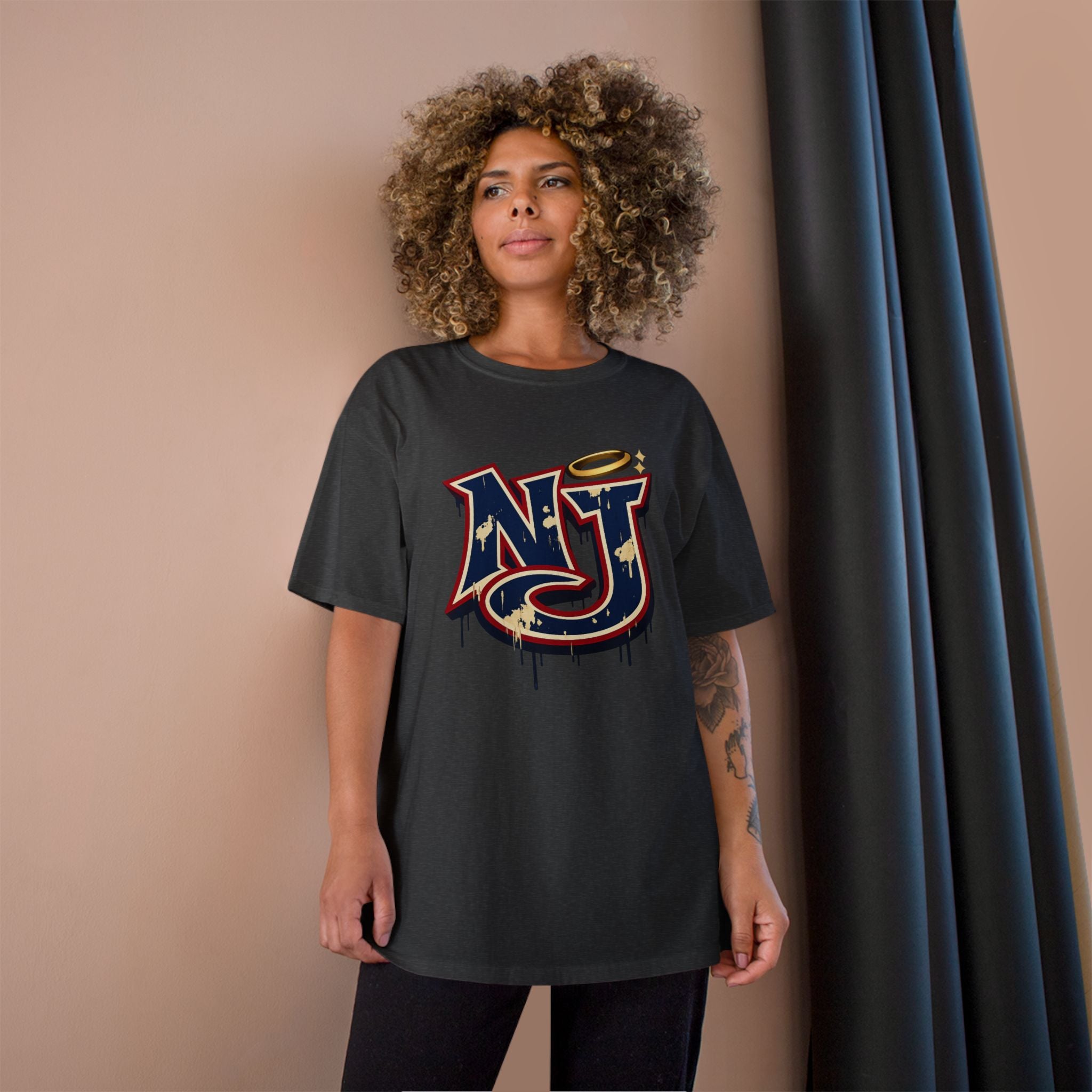 FURDreams "EWR" XII — NJ Drip Monogram Tee