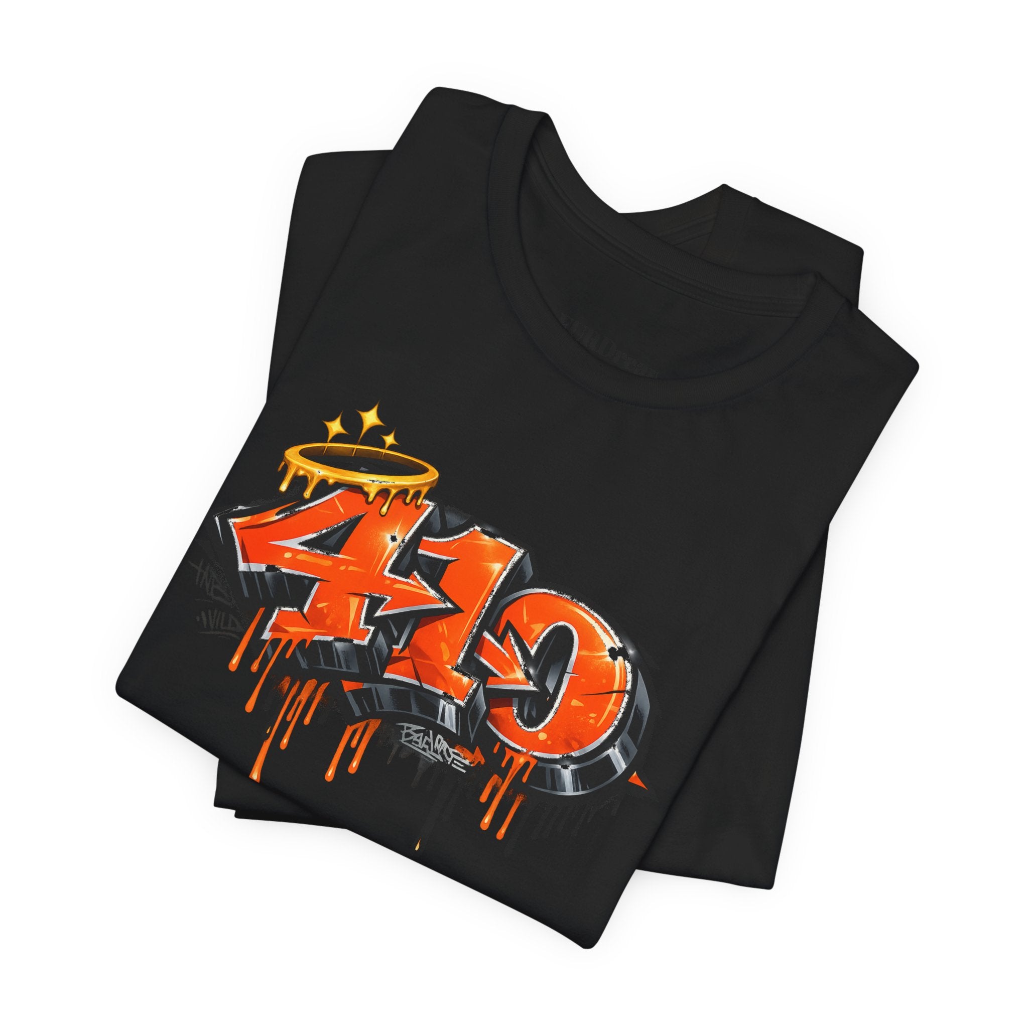 FURDreams “410” Graffiti Street Art Tee — Urban Drip Graphic T-Shirt