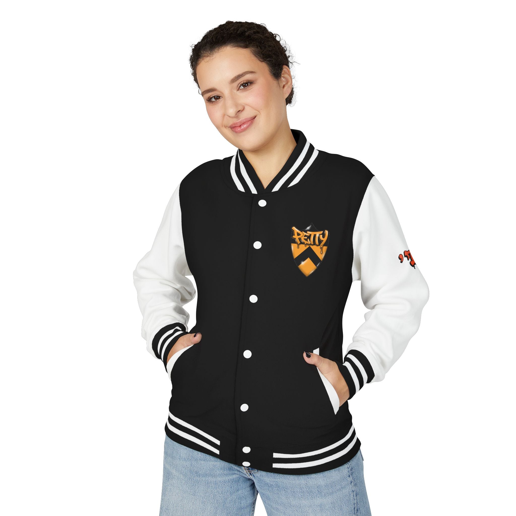 FURDREAMS "EWR" III Graffiti Shield Letterman Jacket