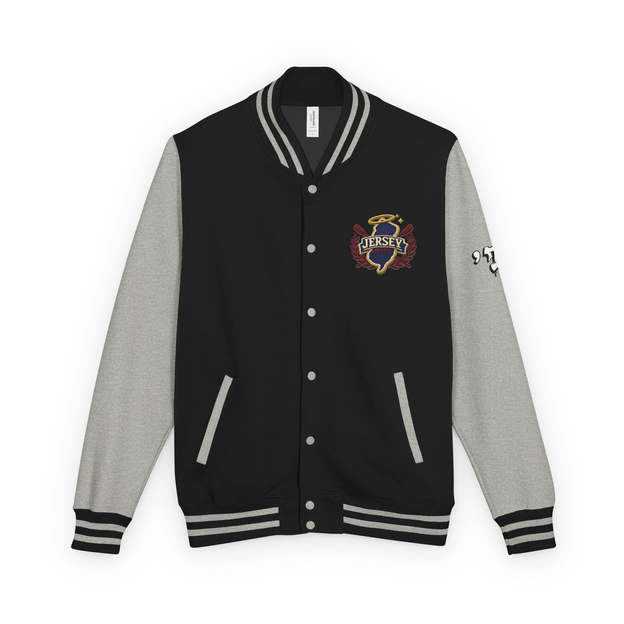 FURDreams "EWR" XII — Jersey Devils Shield Letterman Jacket