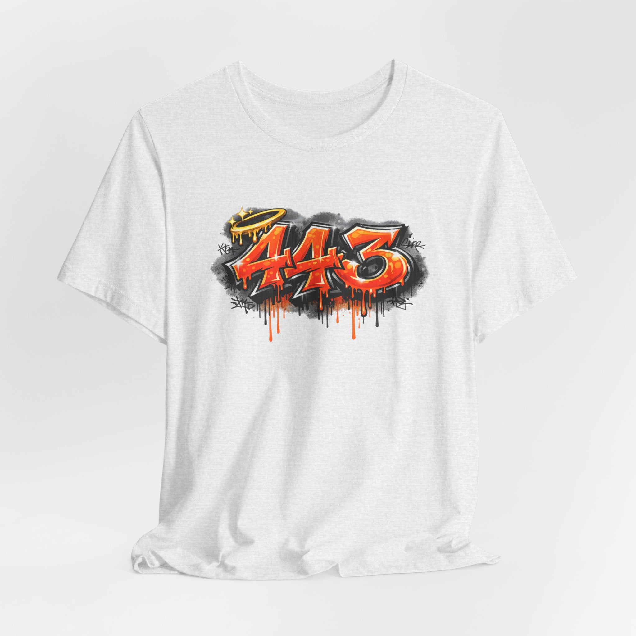 FURDreams “443” Graffiti Tee — Urban Streetwear T‑Shirt