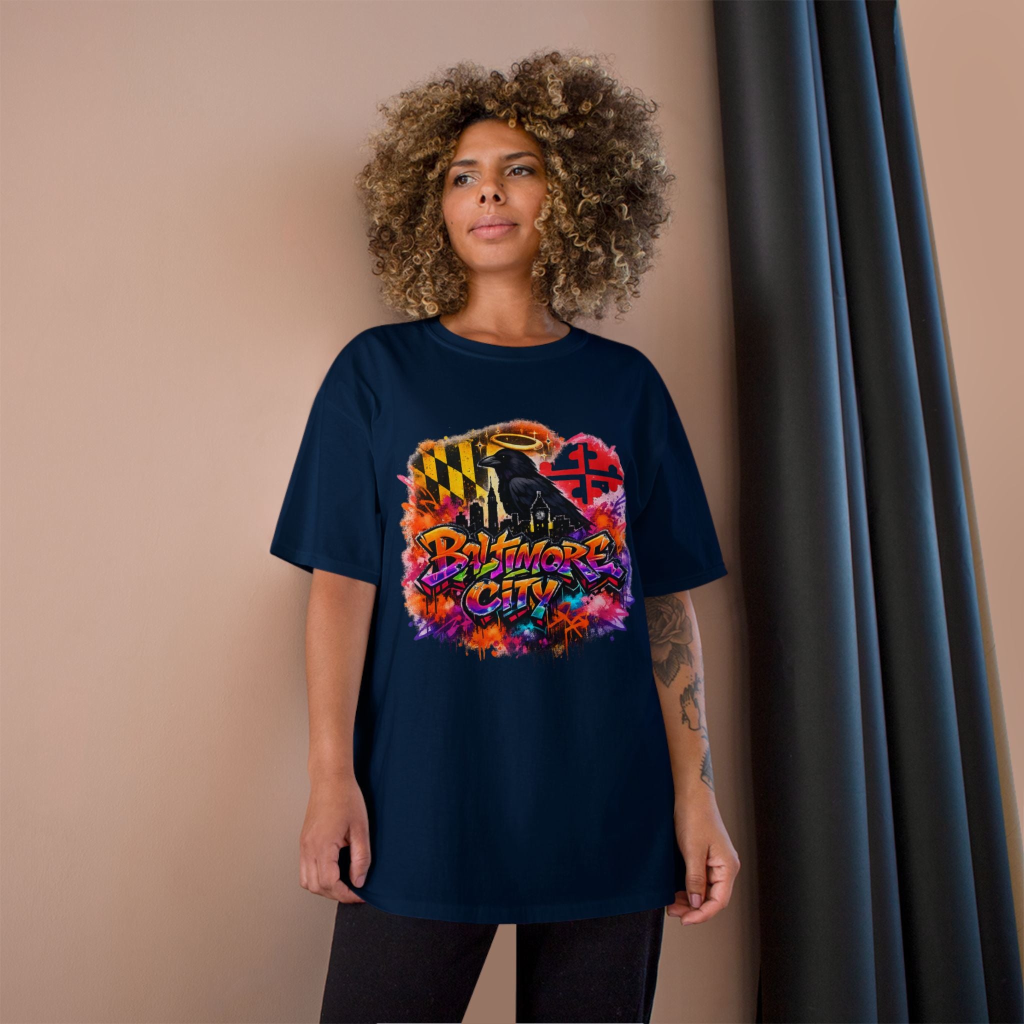Copy of FURDreams “BWI” BobbyB 2.0 Jersey Graffiti Champion T‑Shirt