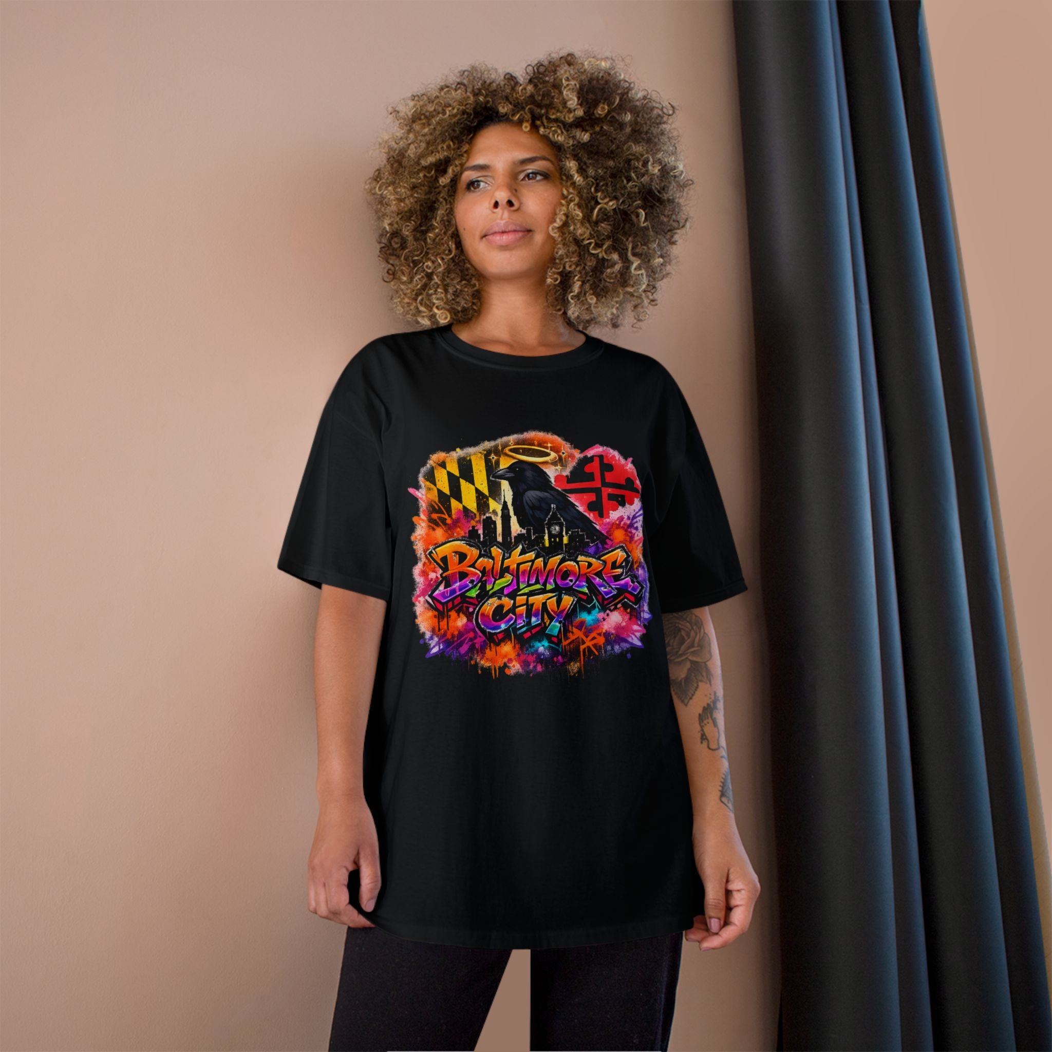 Copy of FURDreams “BWI” BobbyB 2.0 Jersey Graffiti Champion T‑Shirt