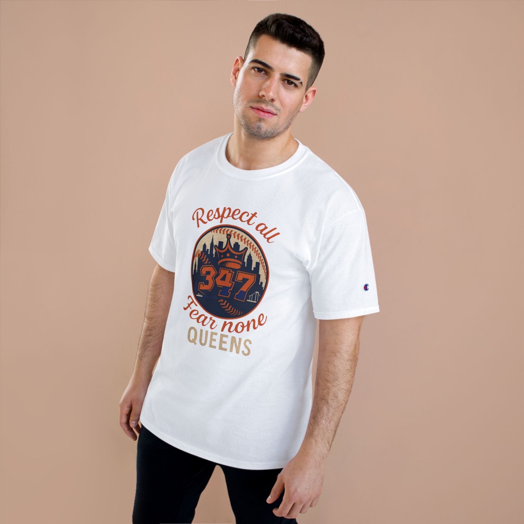 FURDreams “NYC OGTiktok IV” Champion Graffiti T‑Shirt — Street Style 'Play' Graphic Tee