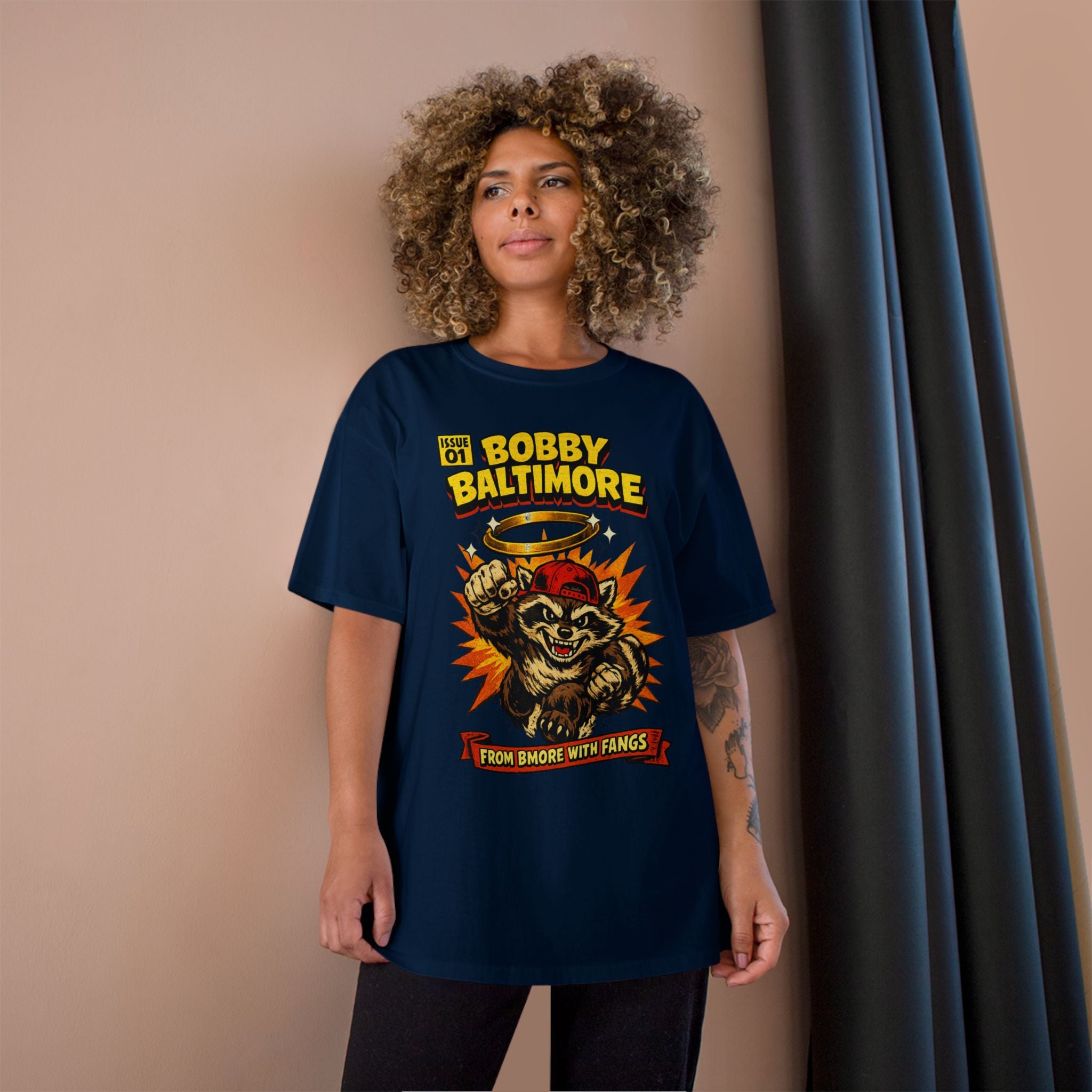 FURDreams “BWI” BobbyB Jersey Graffiti Champion T‑Shirt