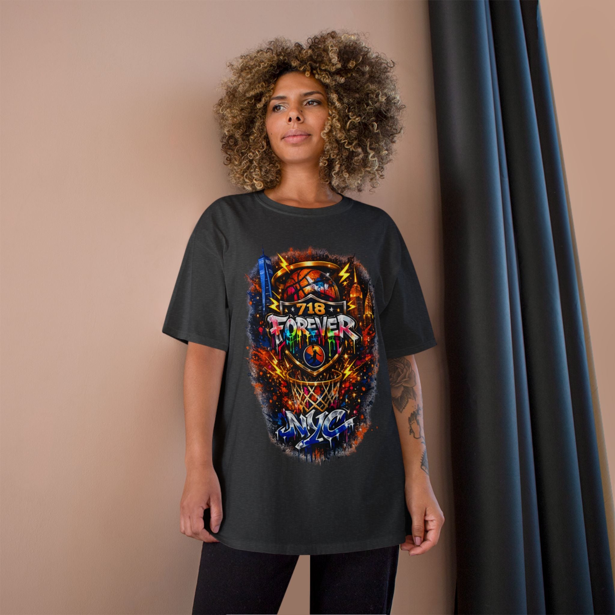 FURDreams “NYC718d” 2026 Championship Graffiti Champion T‑Shirt