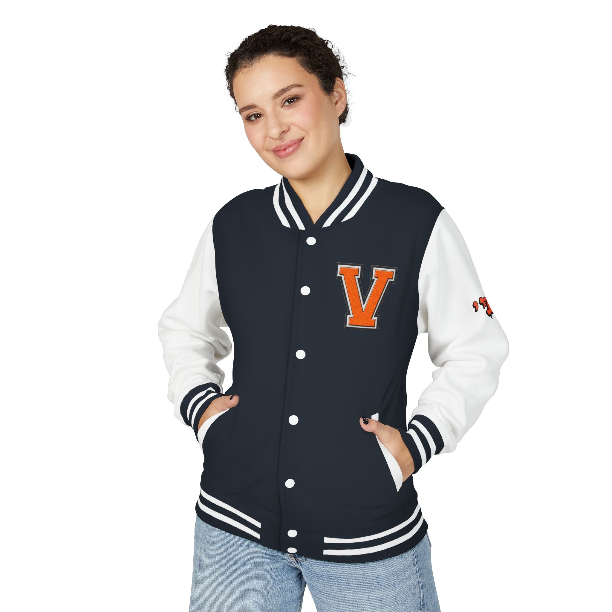 FURDREAMS "RIC" I Graffiti Shield Letterman Jacket