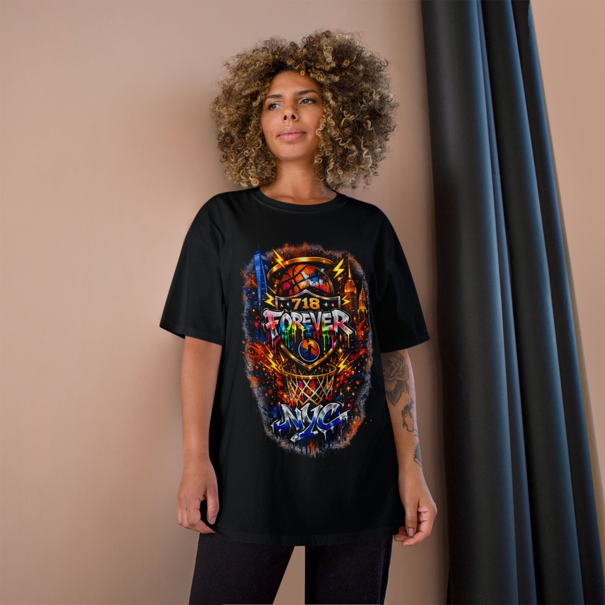 FURDreams “NYC718d” 2026 Championship Graffiti Champion T‑Shirt