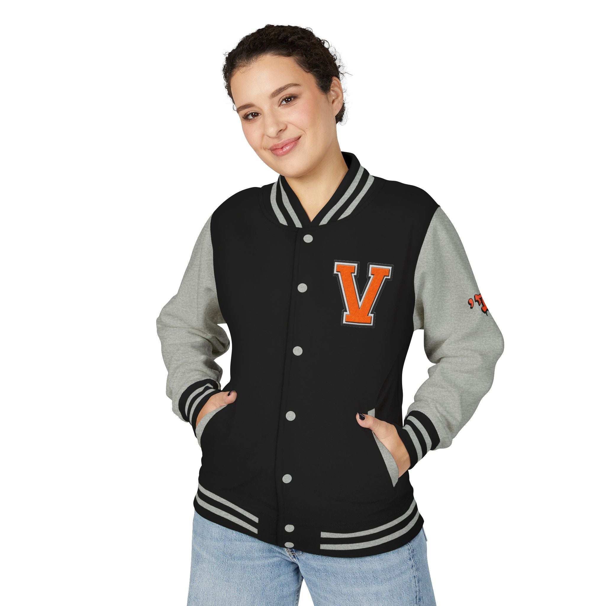 FURDREAMS "RIC" I Graffiti Shield Letterman Jacket